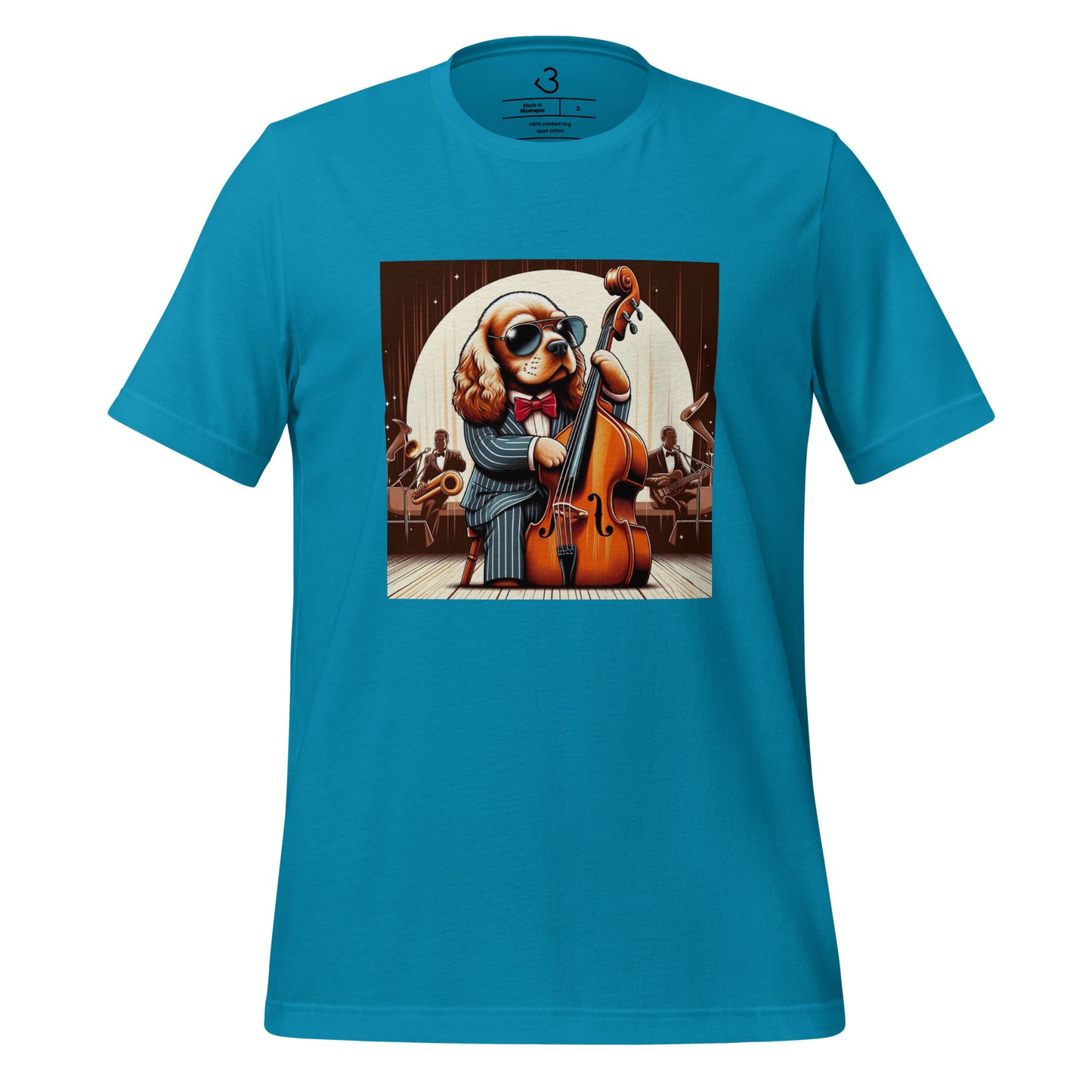 Camiseta cocker músico