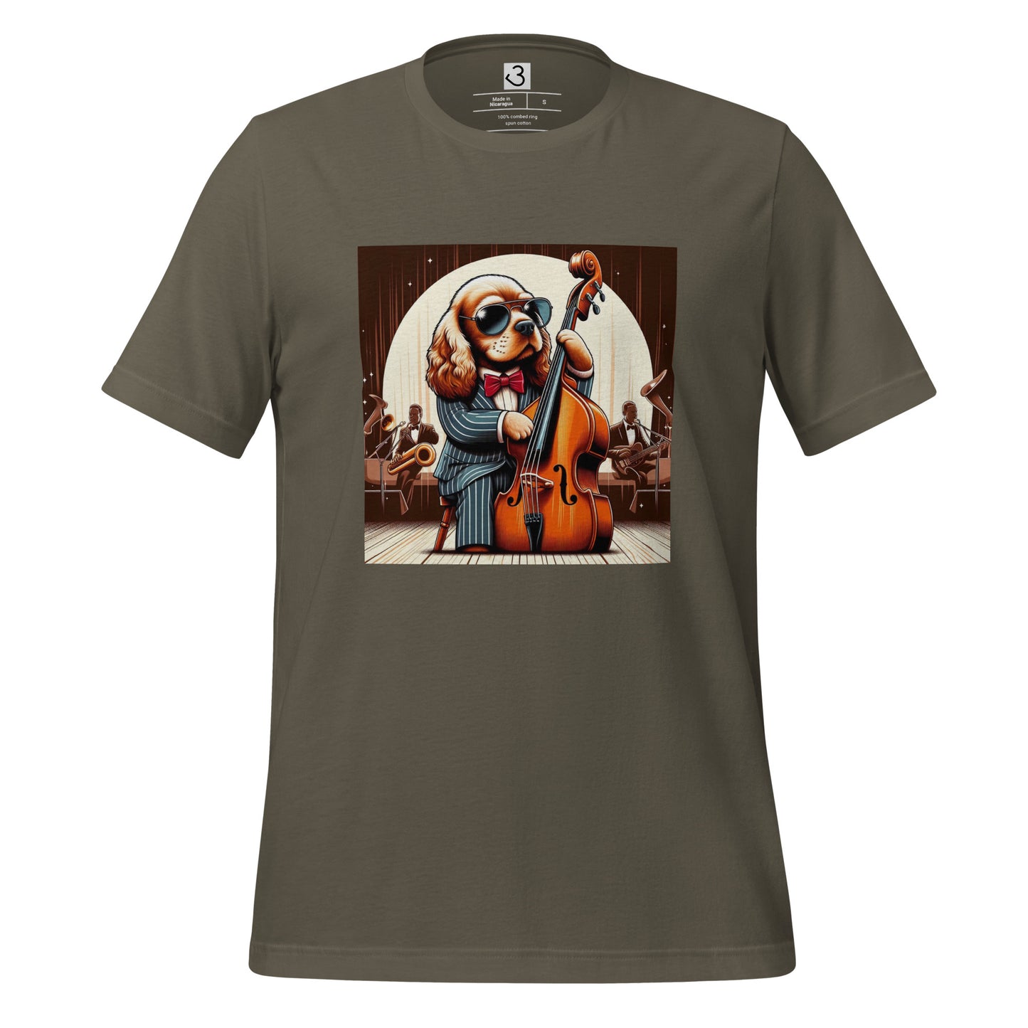 Camiseta cocker músico