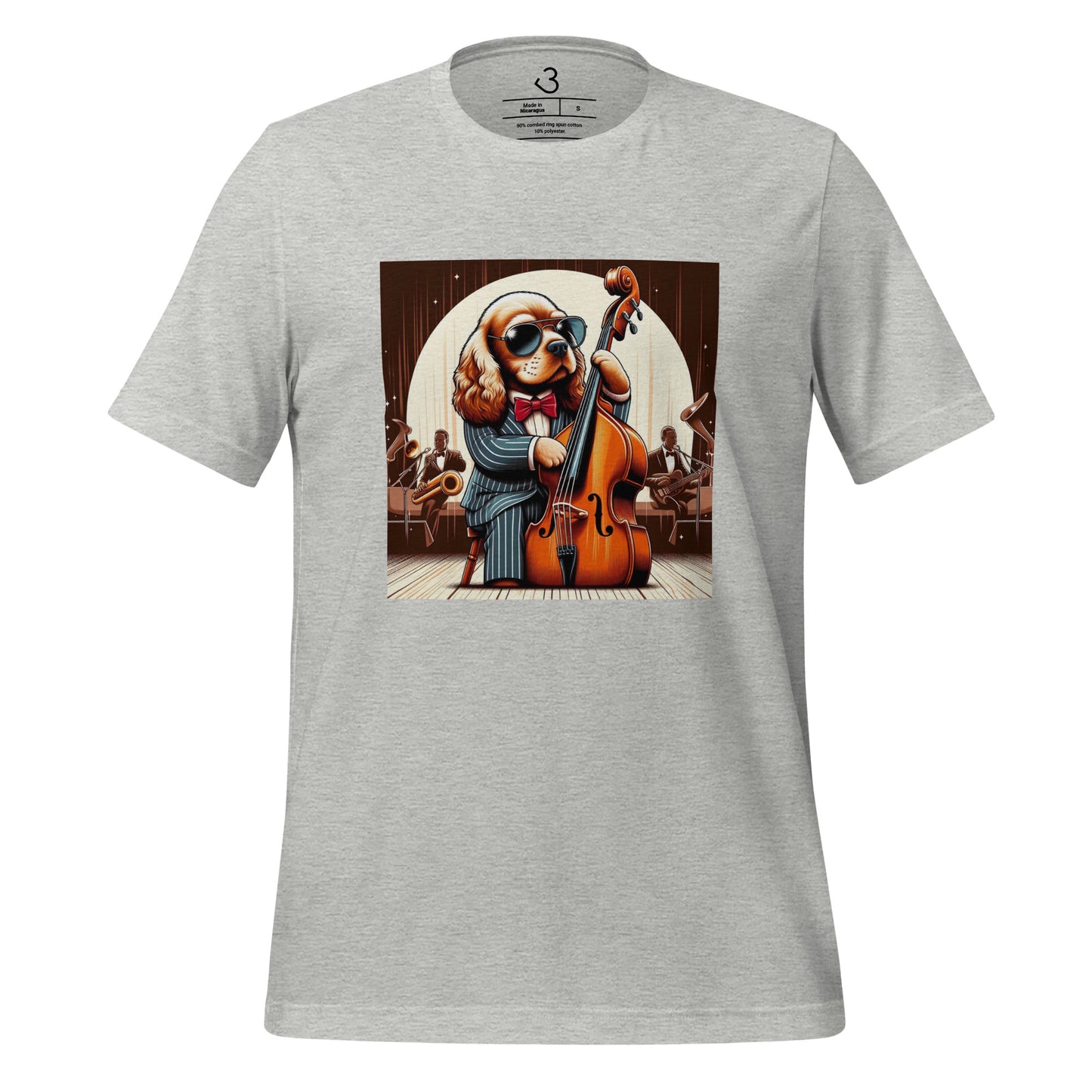 Camiseta cocker músico