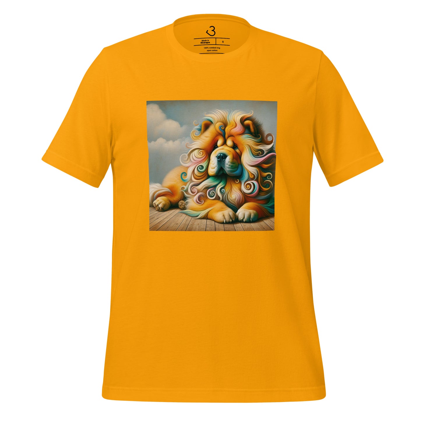 Camiseta chow chow painting