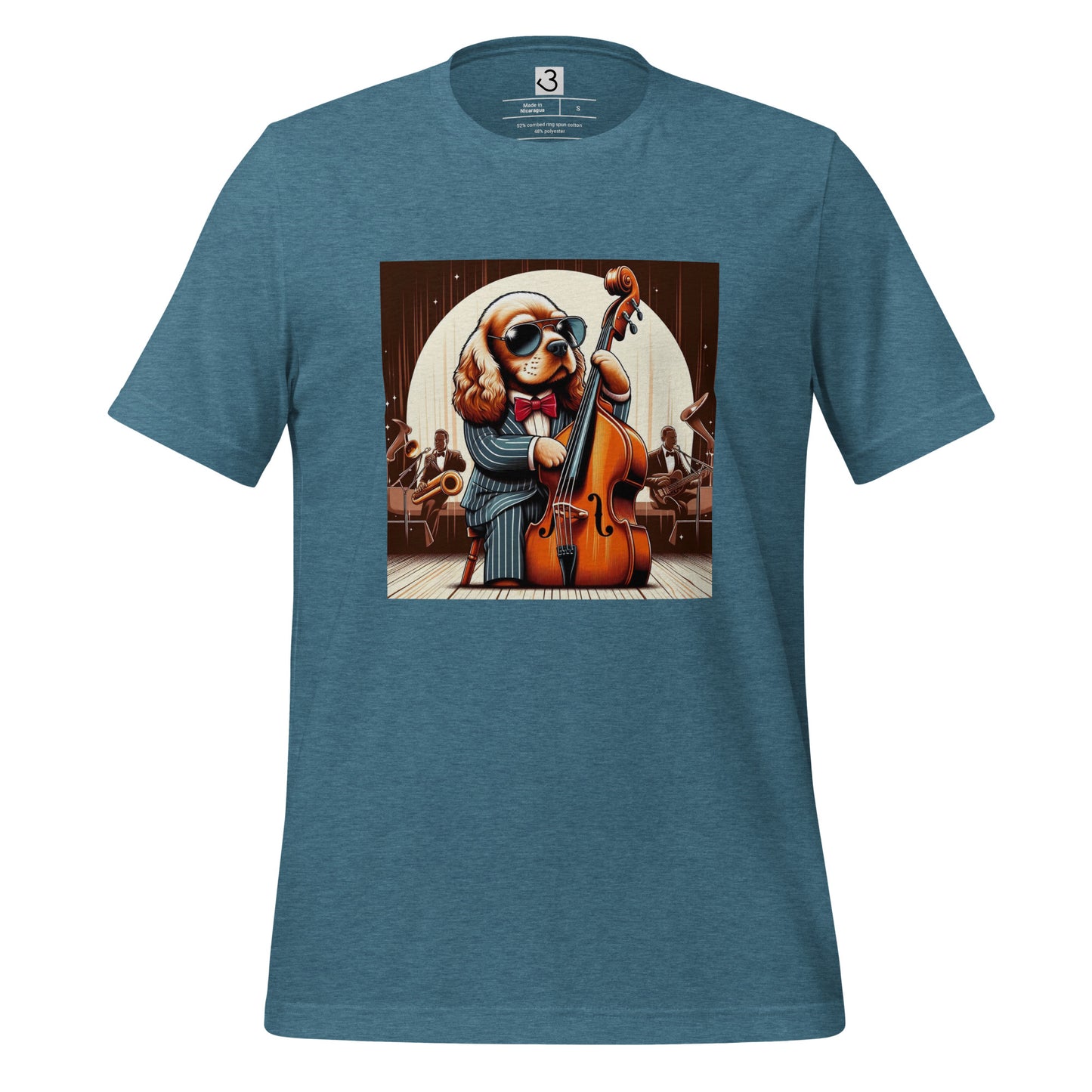 Camiseta cocker músico