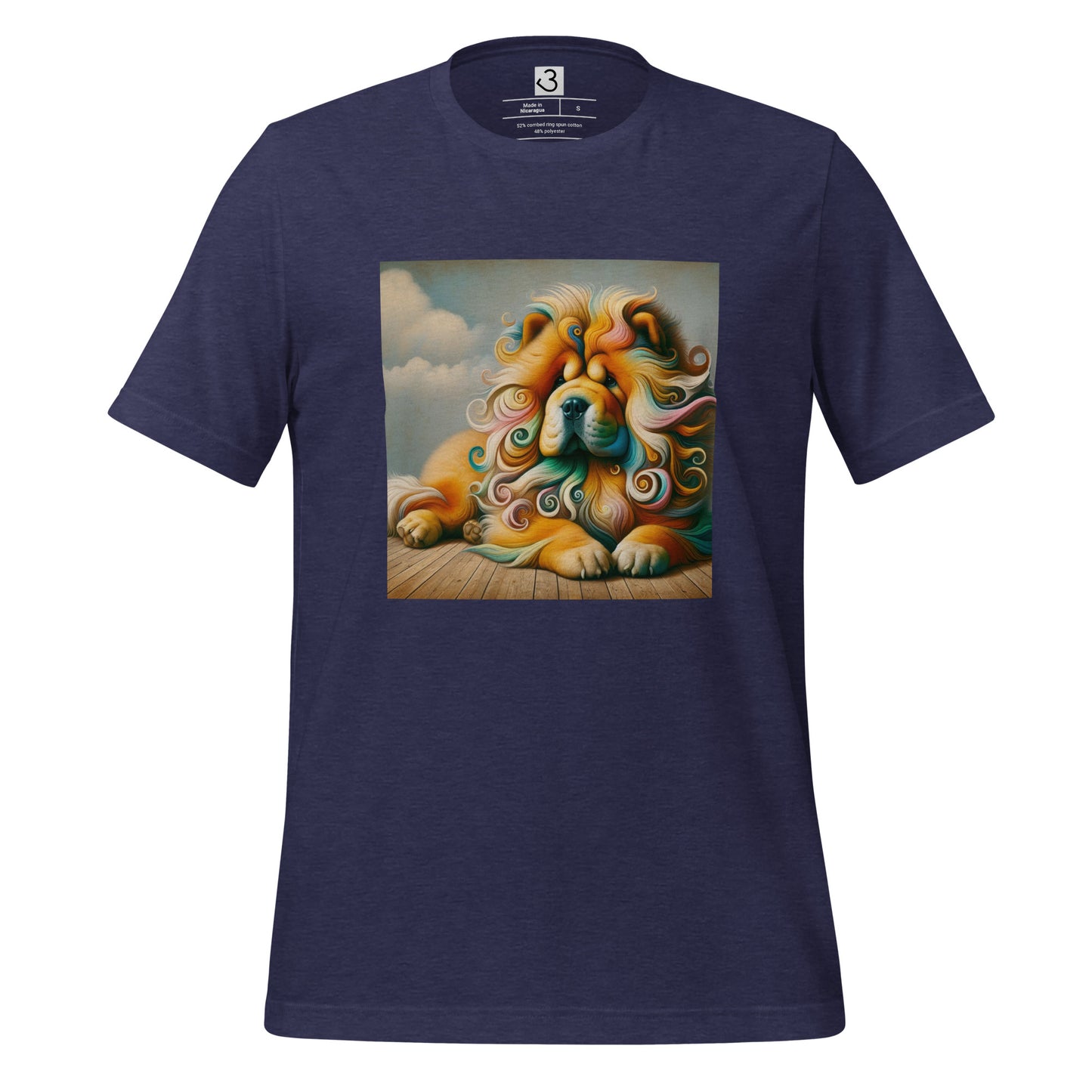 Camiseta chow chow painting