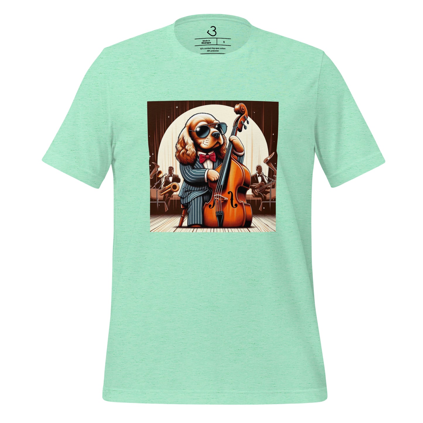 Camiseta cocker músico