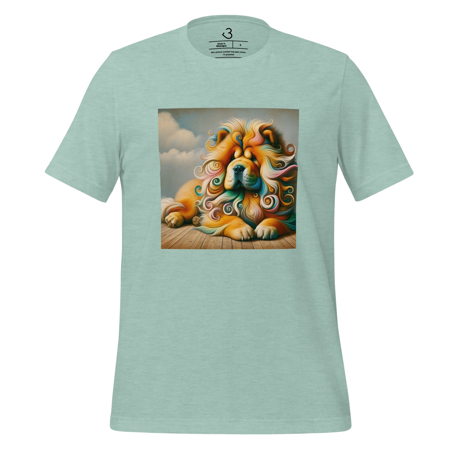 Camiseta chow chow painting