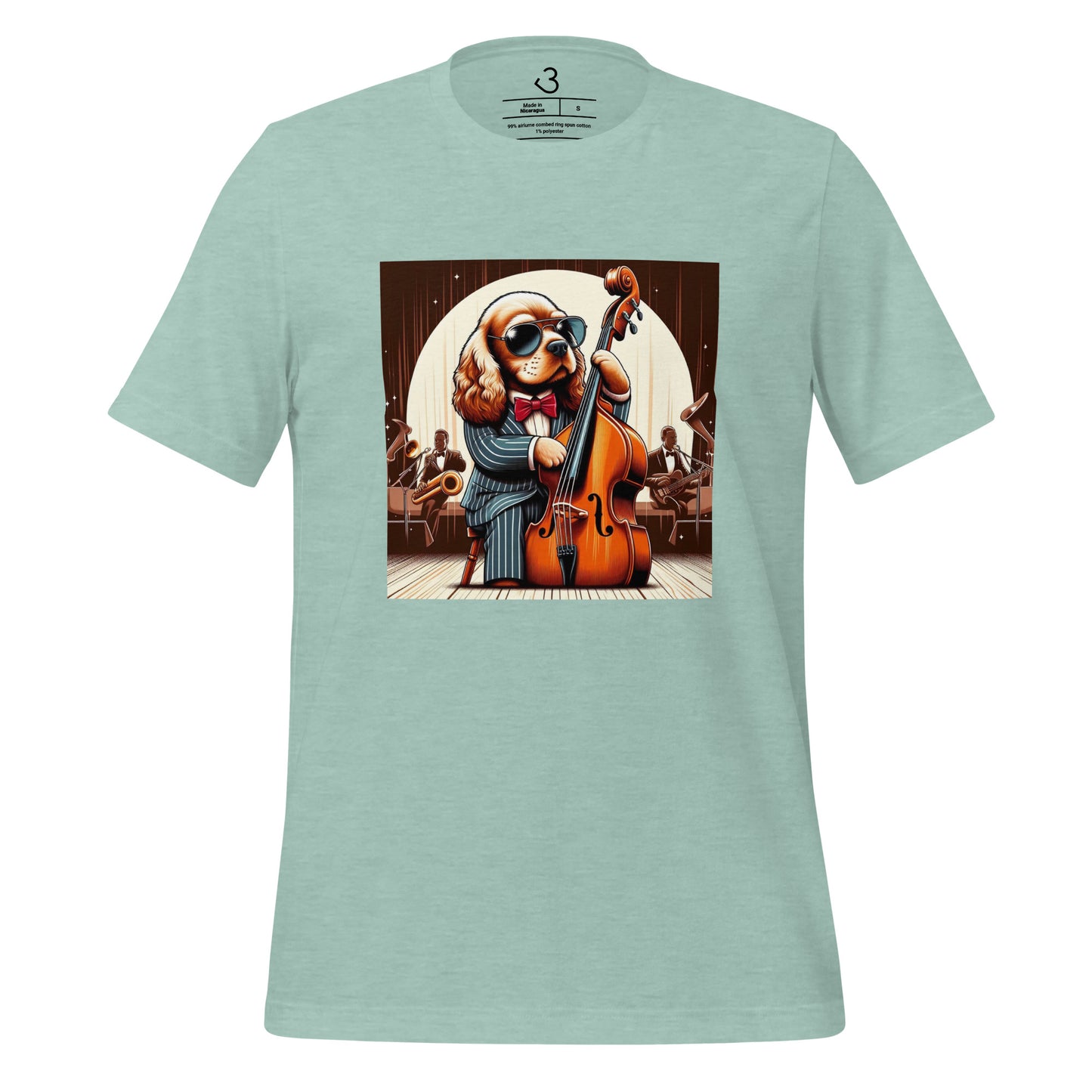 Camiseta cocker músico
