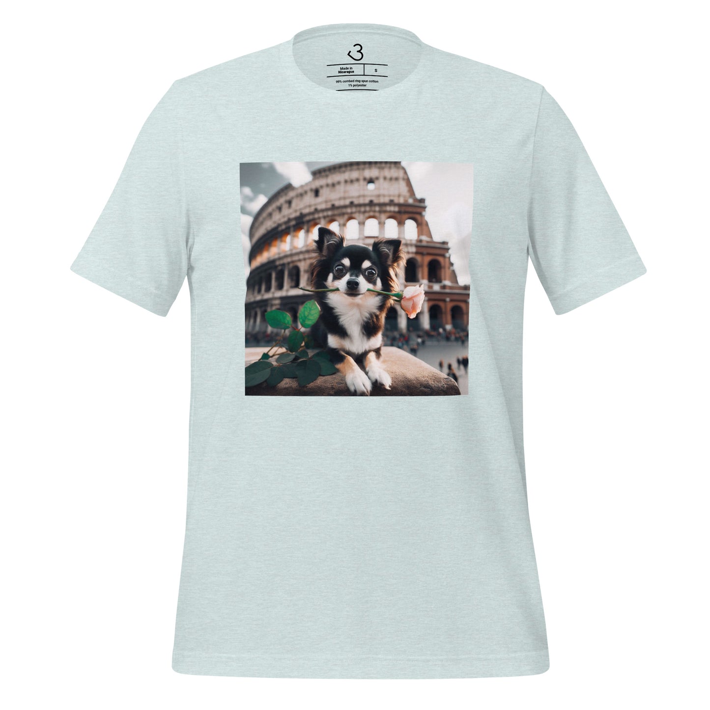 Camiseta chihuahua viajero