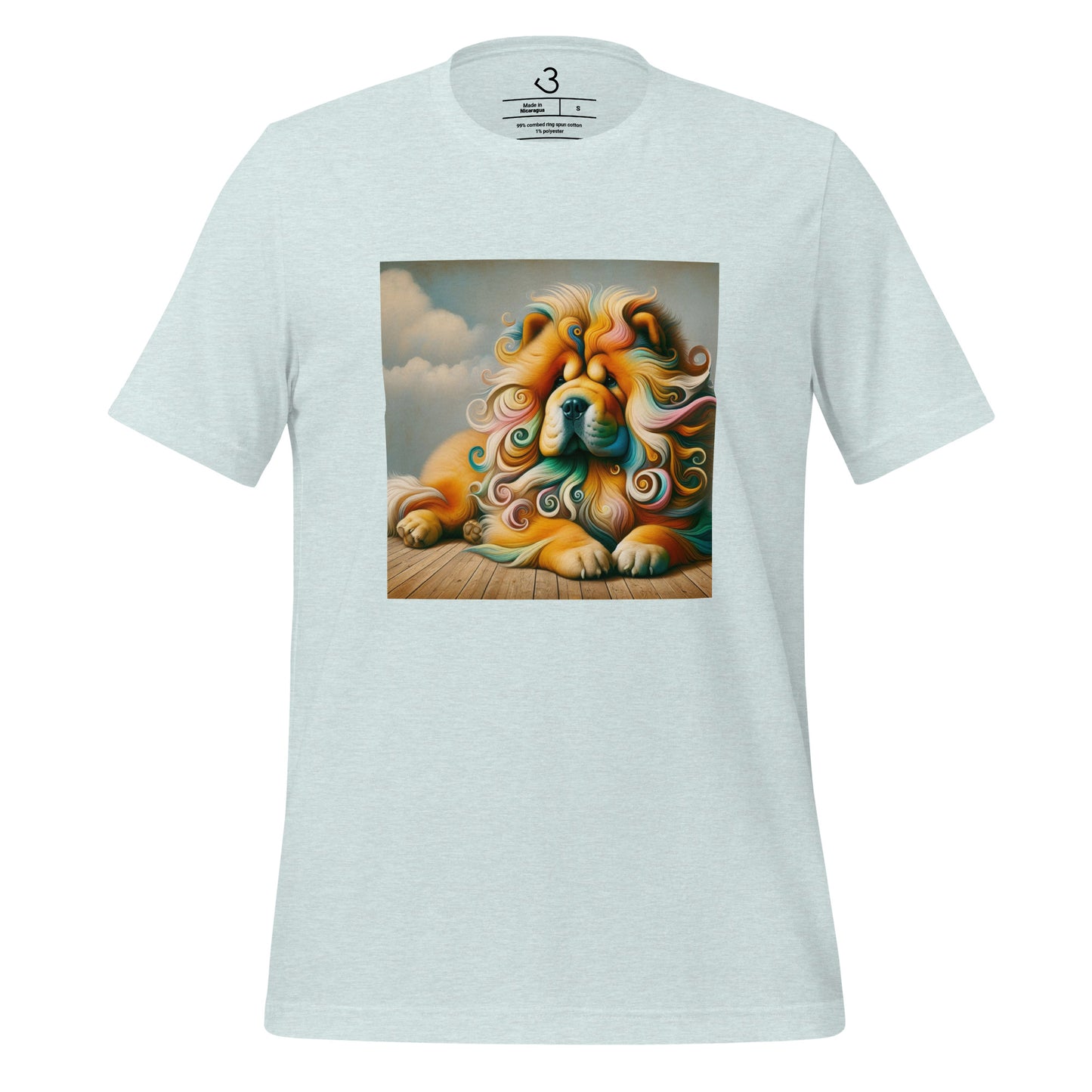 Camiseta chow chow painting