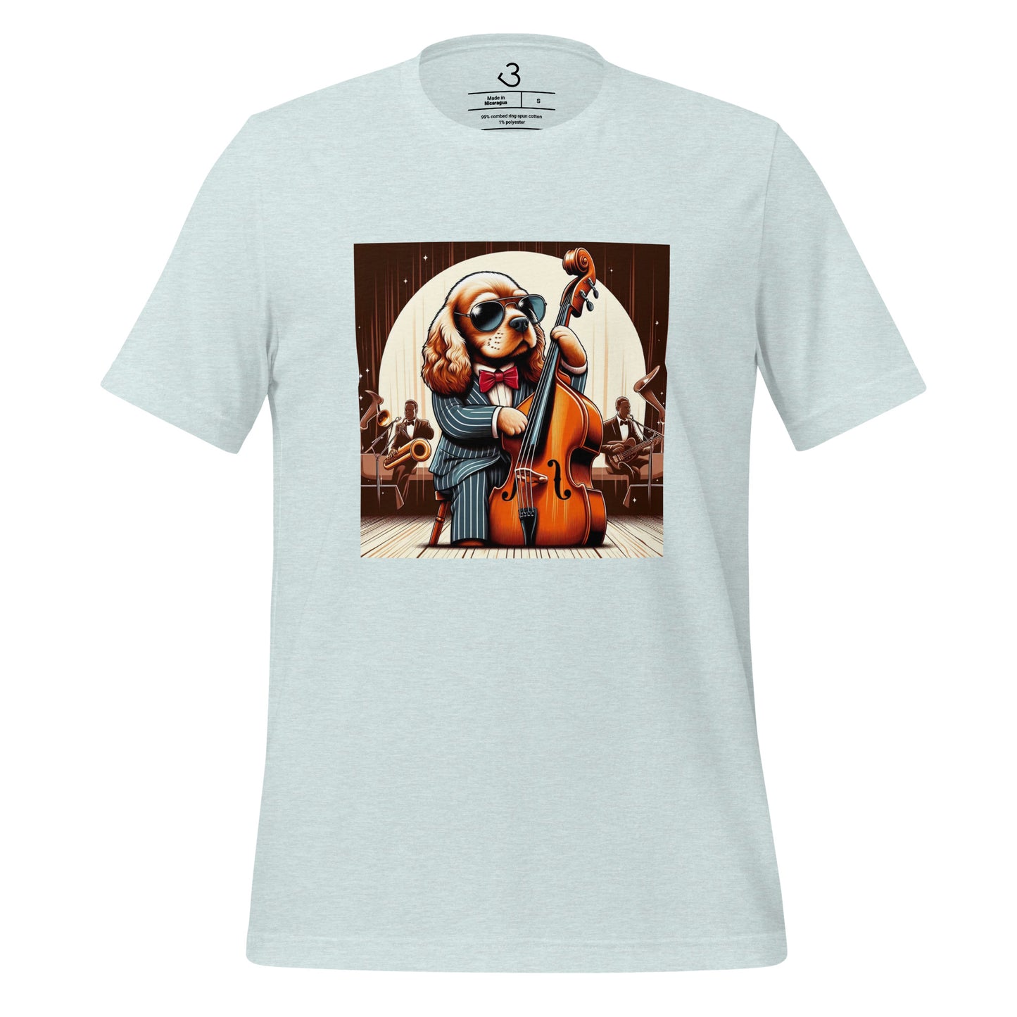 Camiseta cocker músico