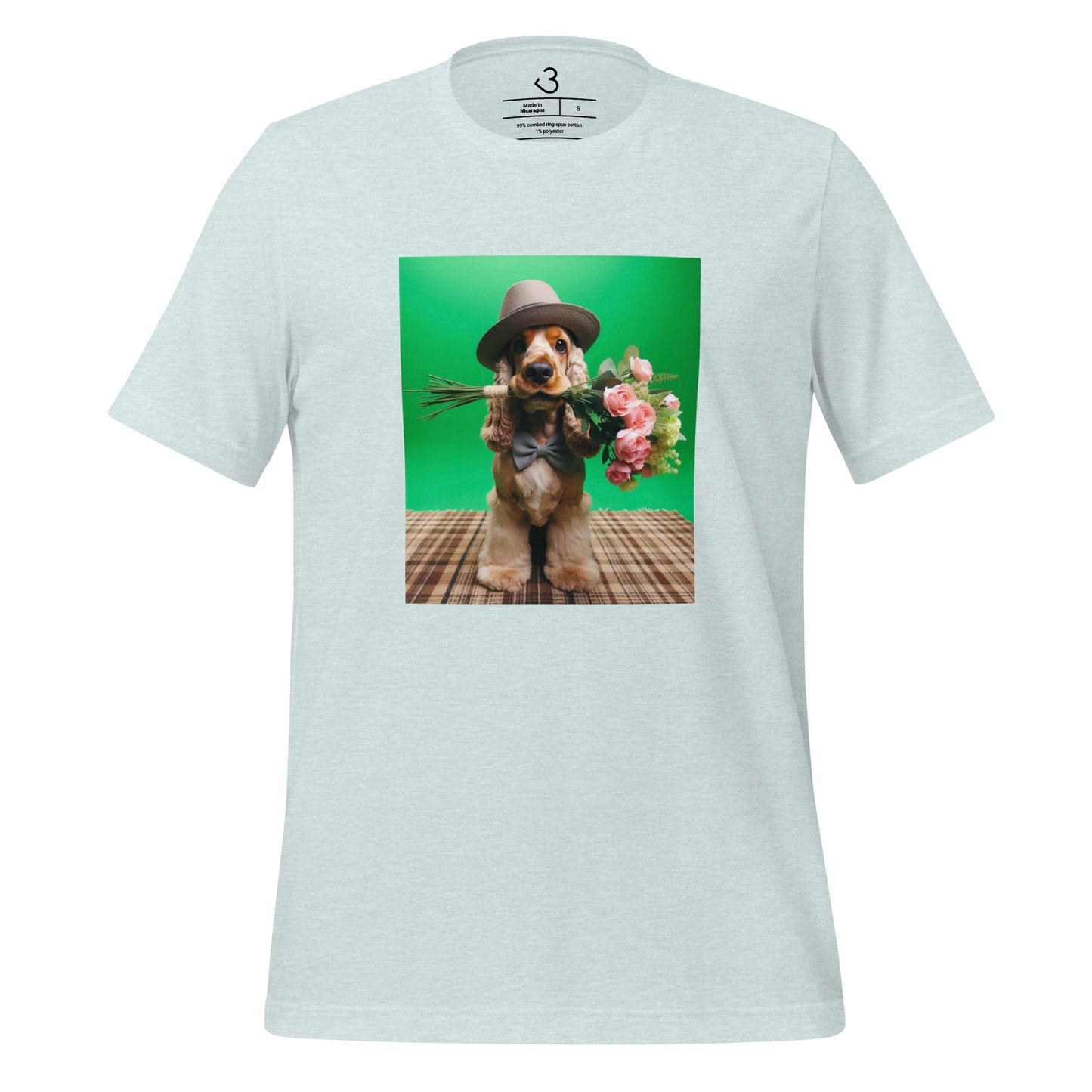 Camiseta cocker detallista