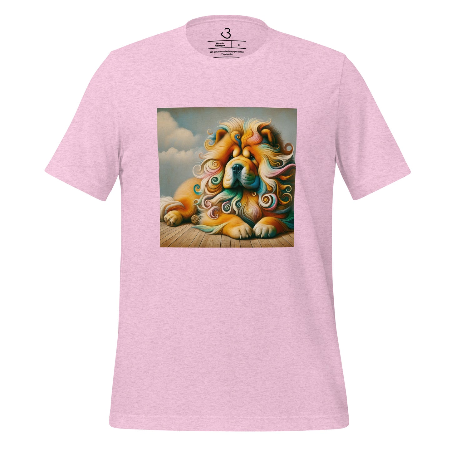 Camiseta chow chow painting
