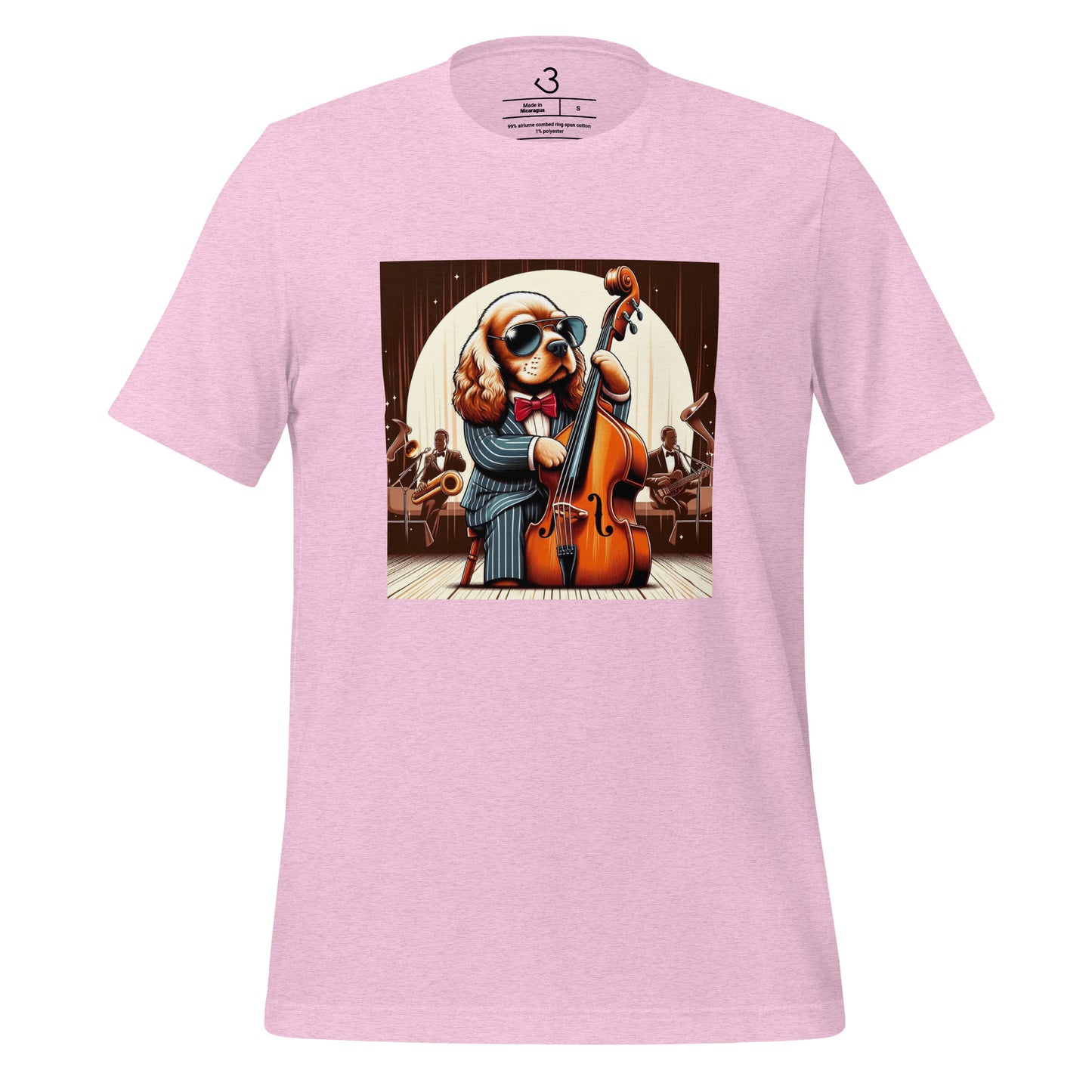 Camiseta cocker músico
