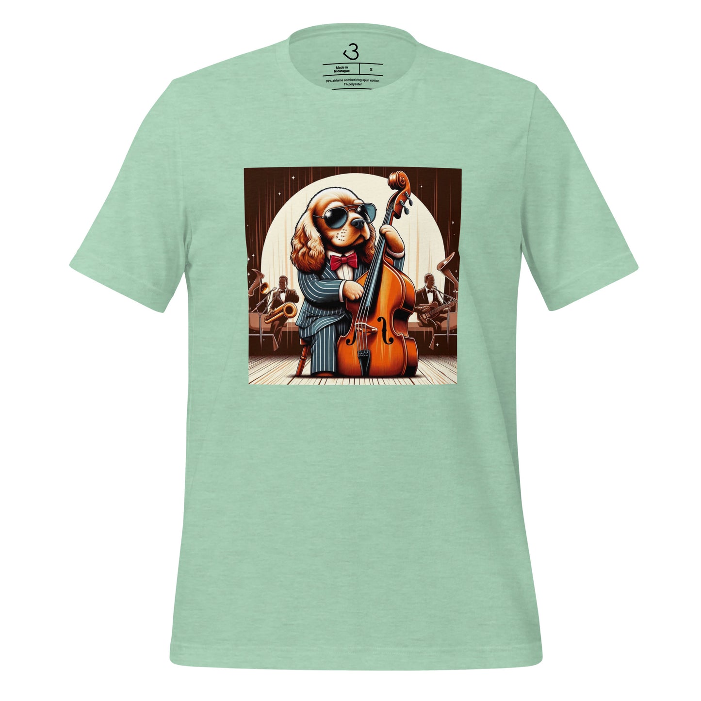 Camiseta cocker músico