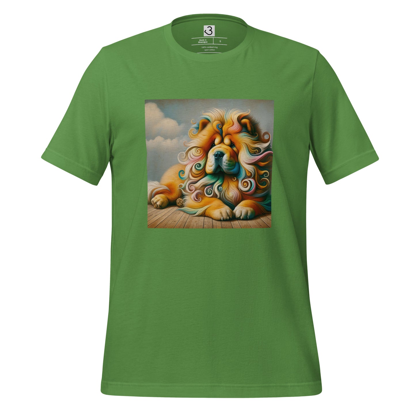 Camiseta chow chow painting