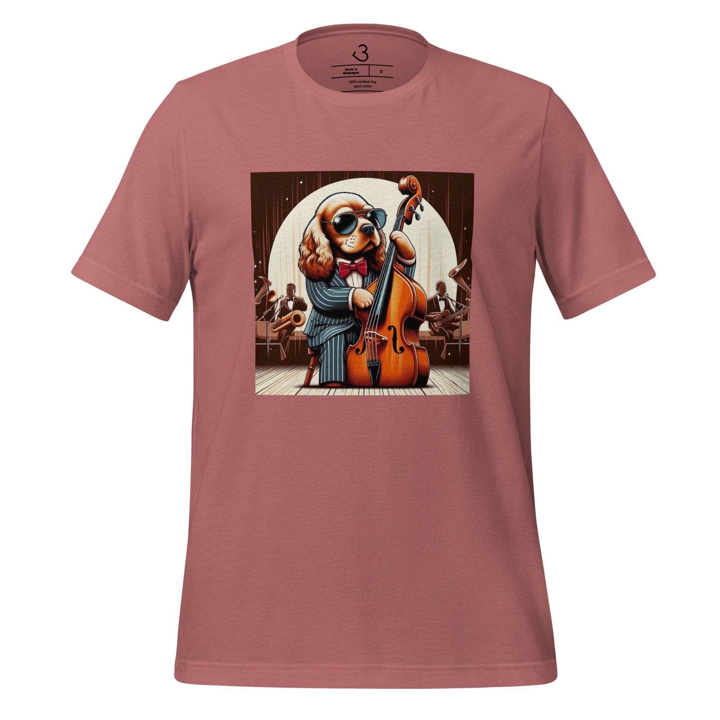 Camiseta cocker músico