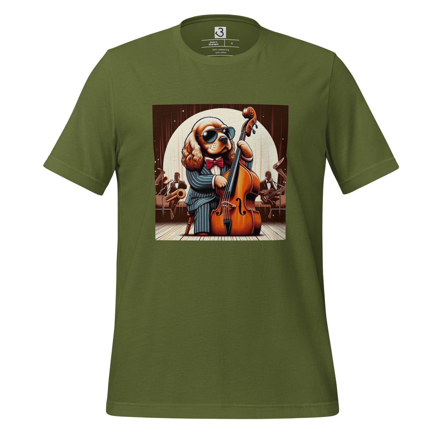Camiseta cocker músico