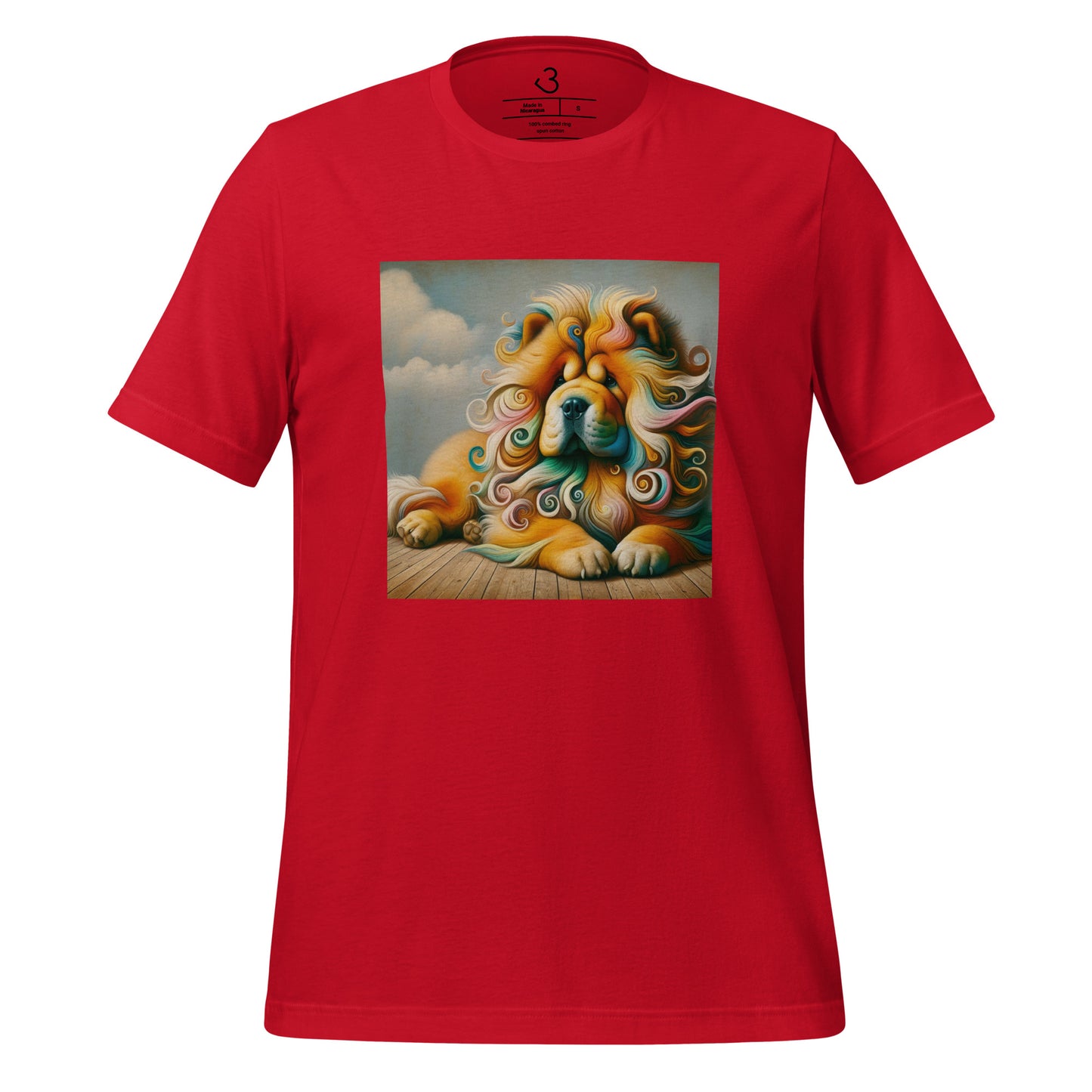 Camiseta chow chow painting