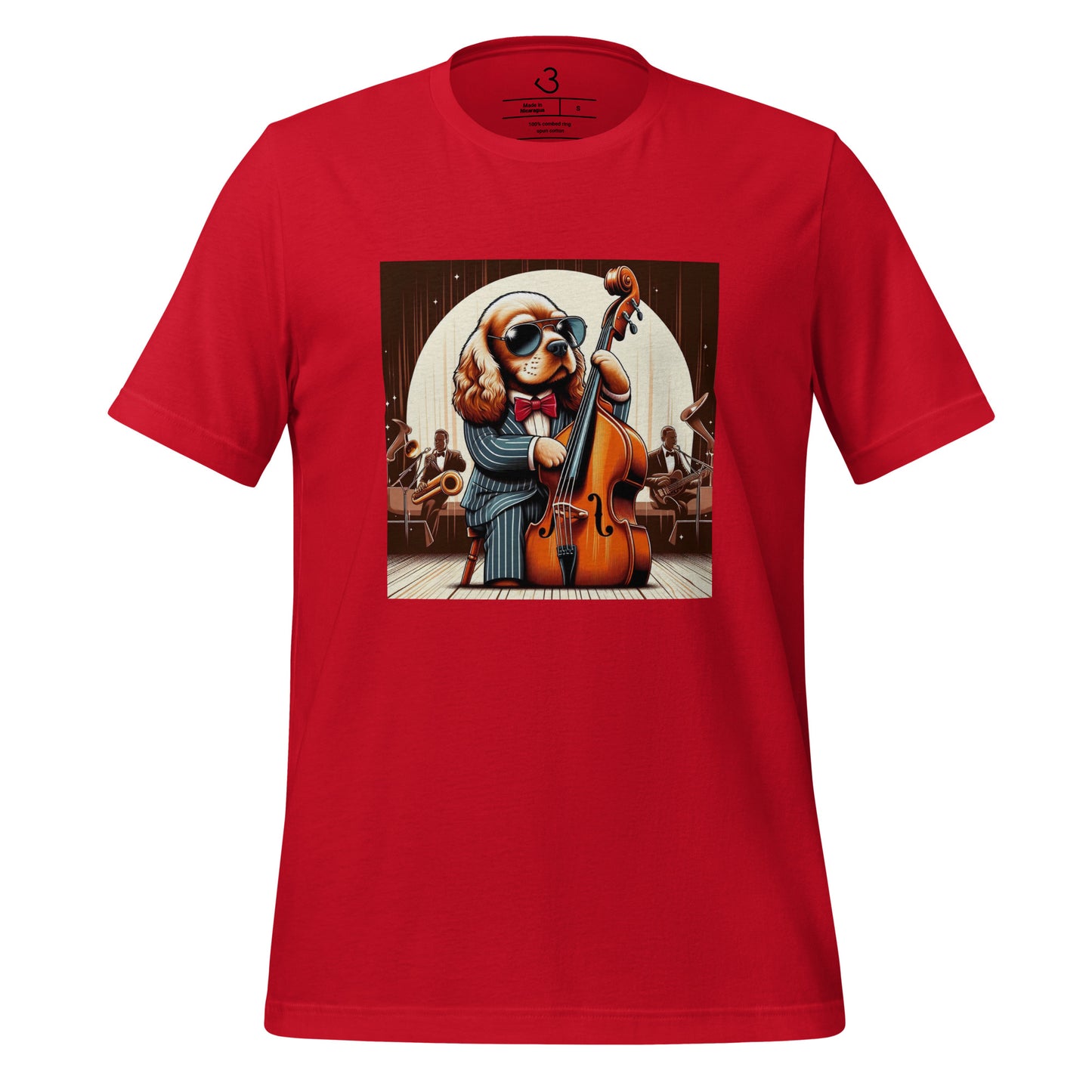 Camiseta cocker músico