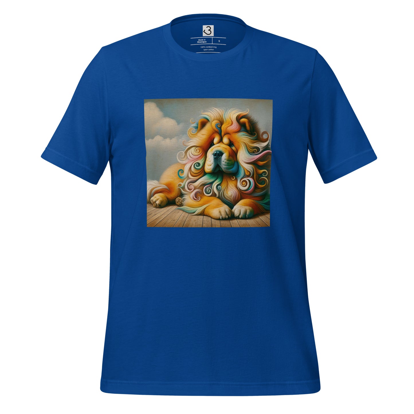 Camiseta chow chow painting