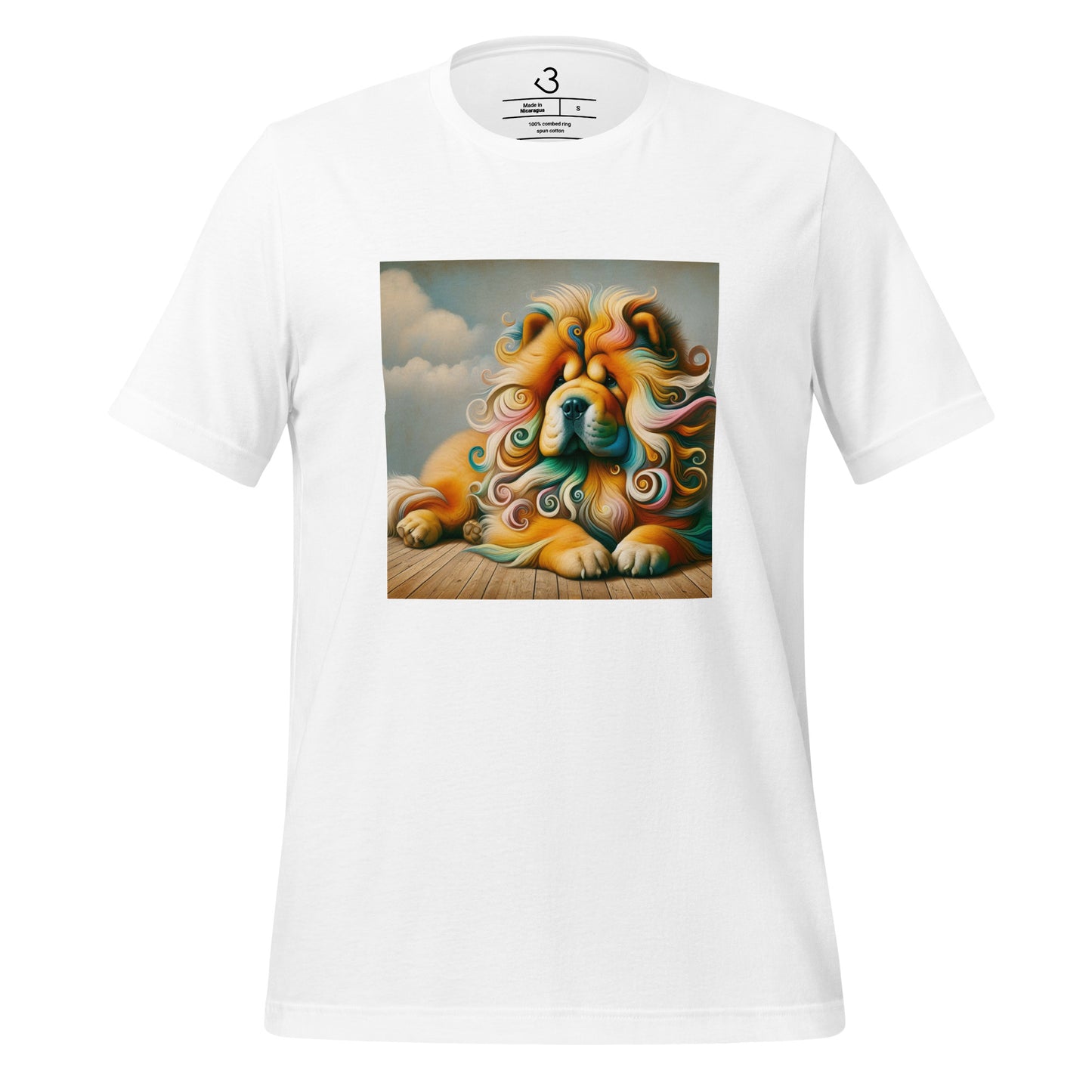 Camiseta chow chow painting