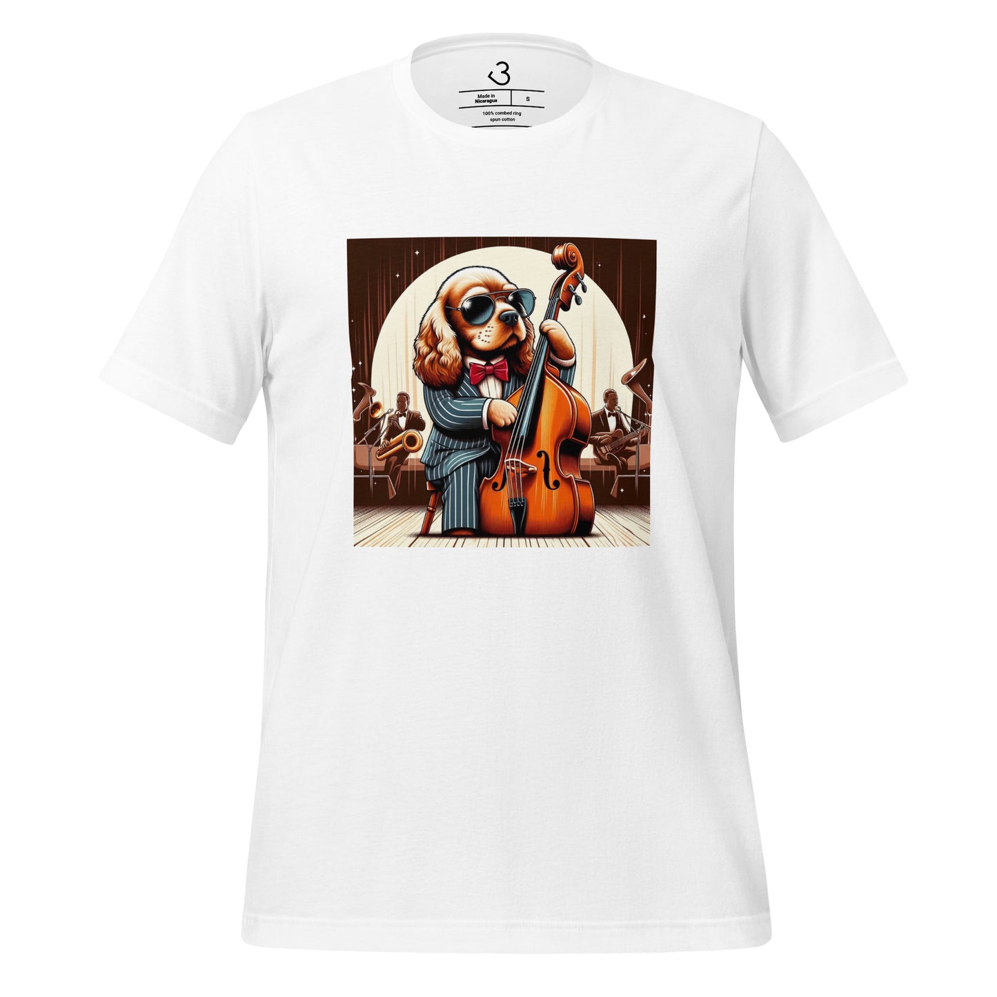Camiseta cocker músico