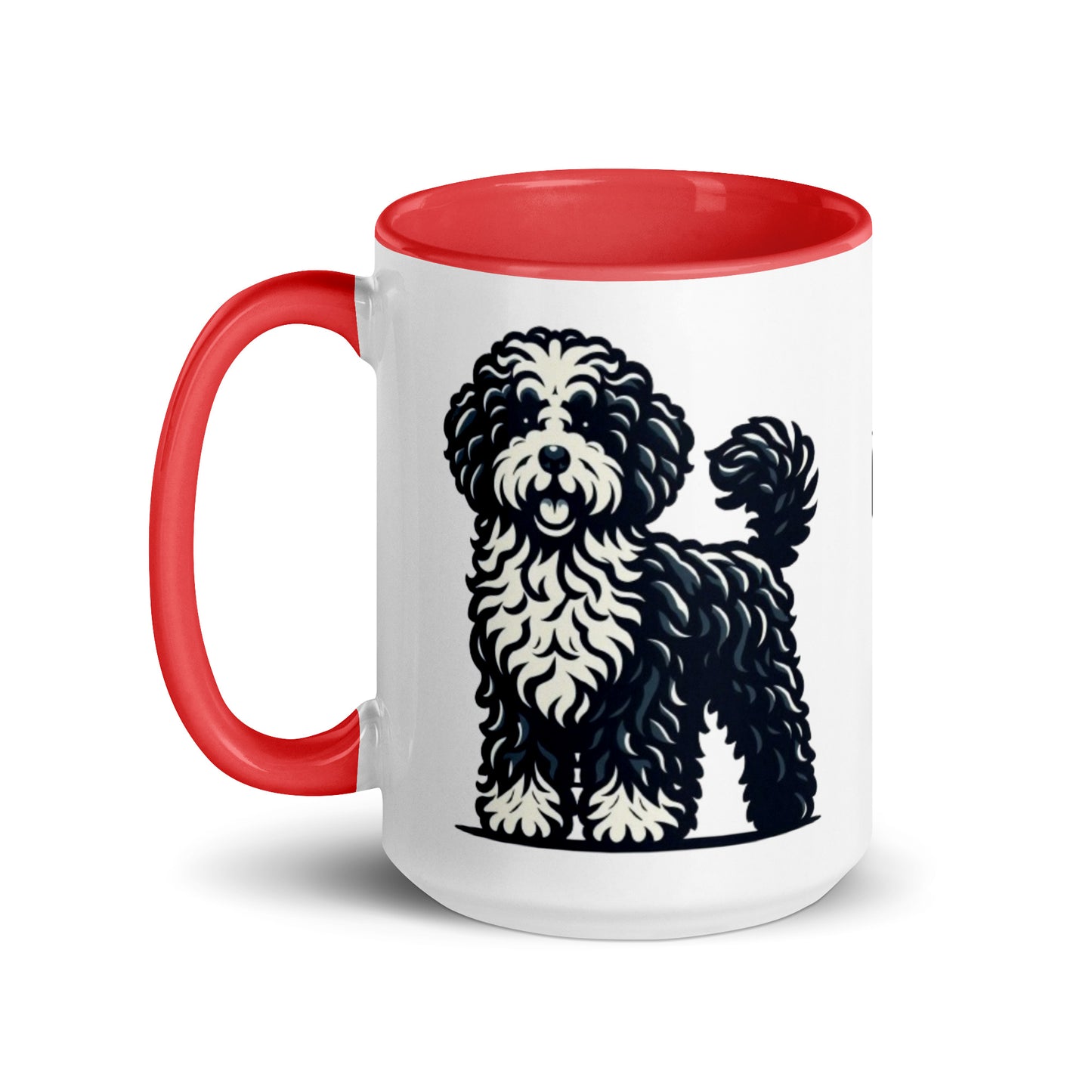 Taza color interior water dog serios