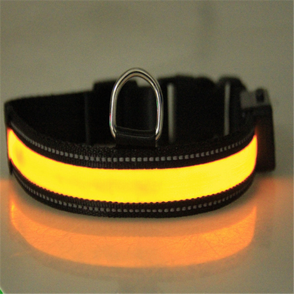 Collar fluorescente solar