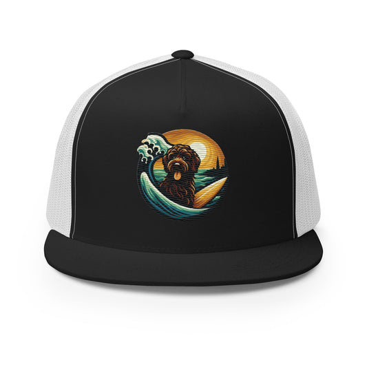 Gorra tipo trucker water dog surf