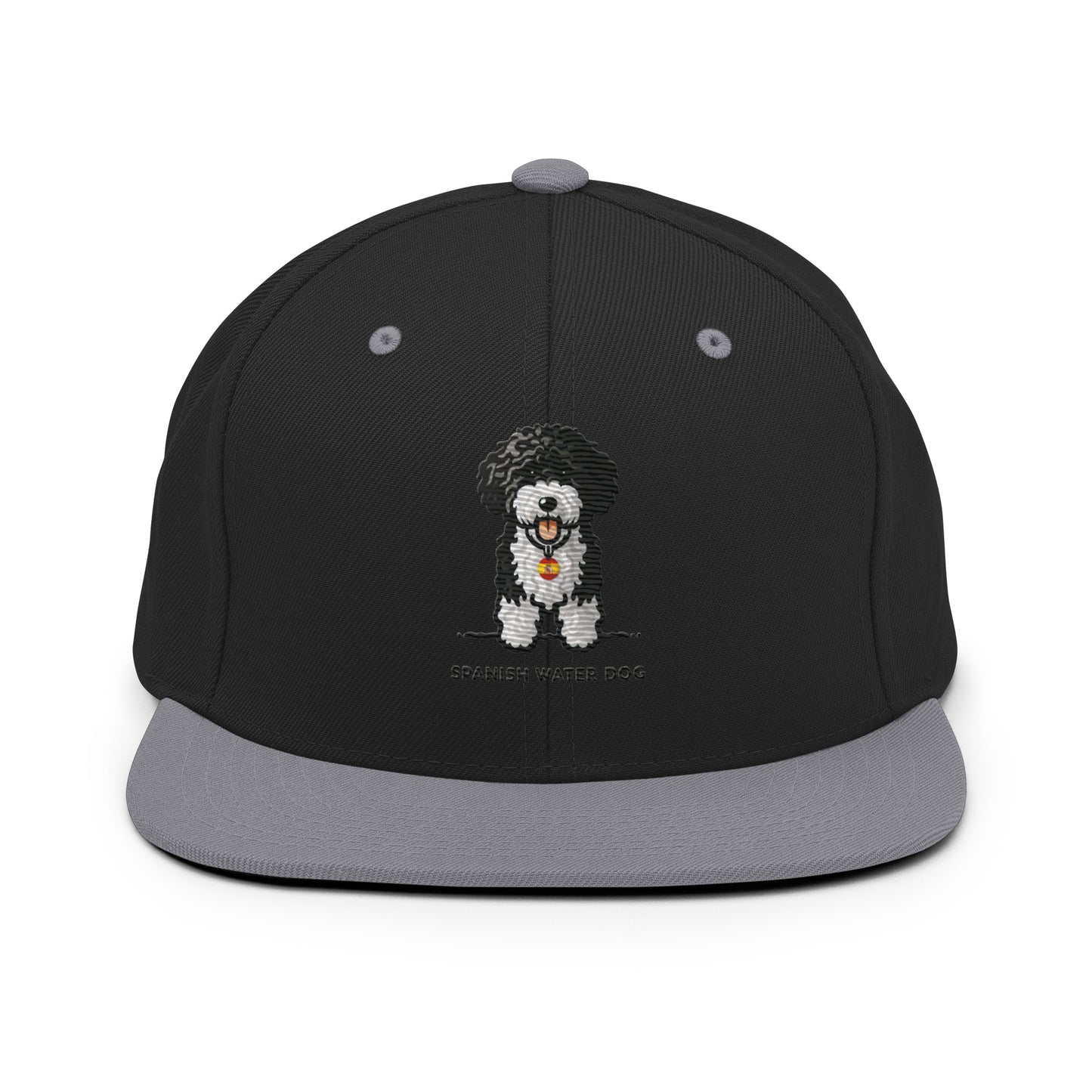 Gorra snapback water dog black & white