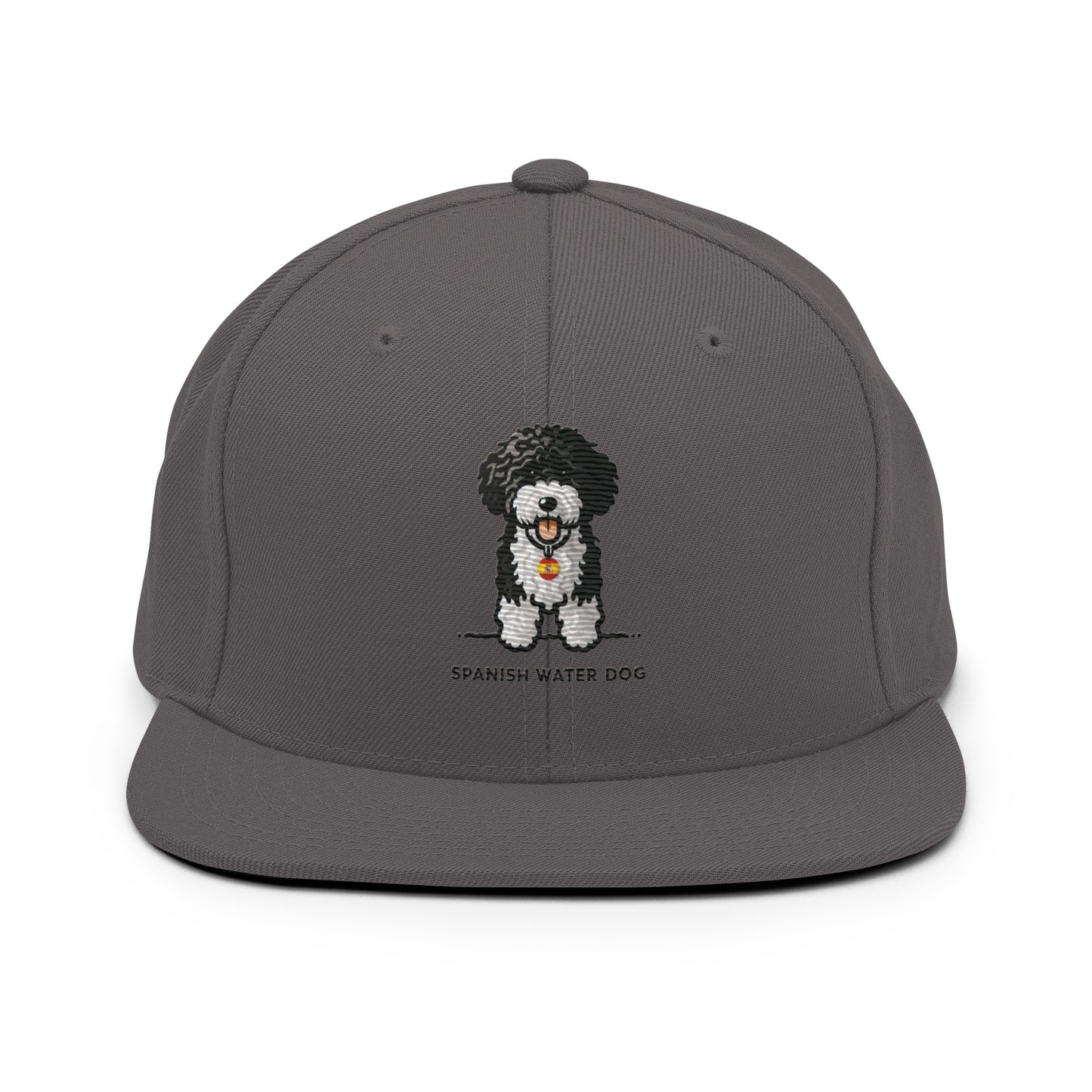 Gorra snapback water dog black & white