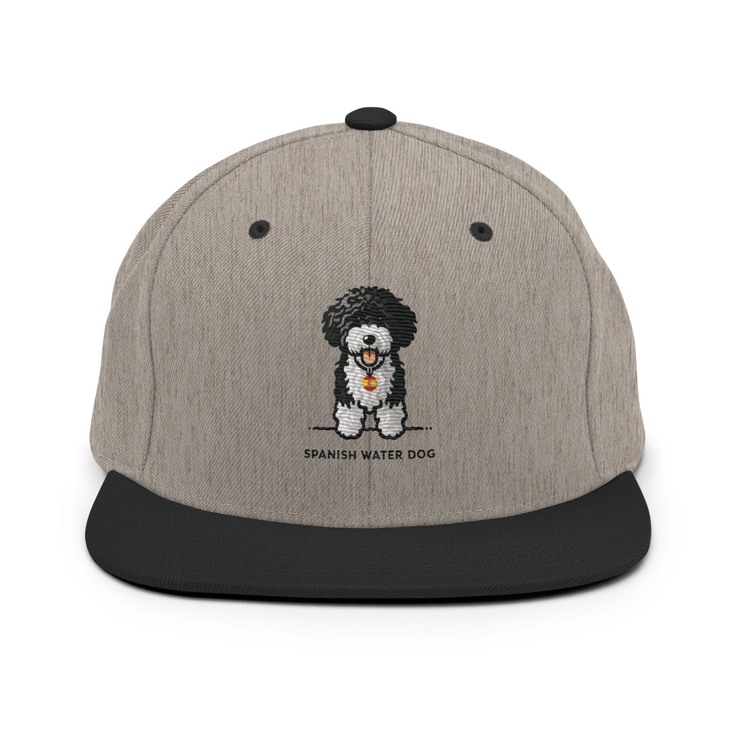 Gorra snapback water dog black & white