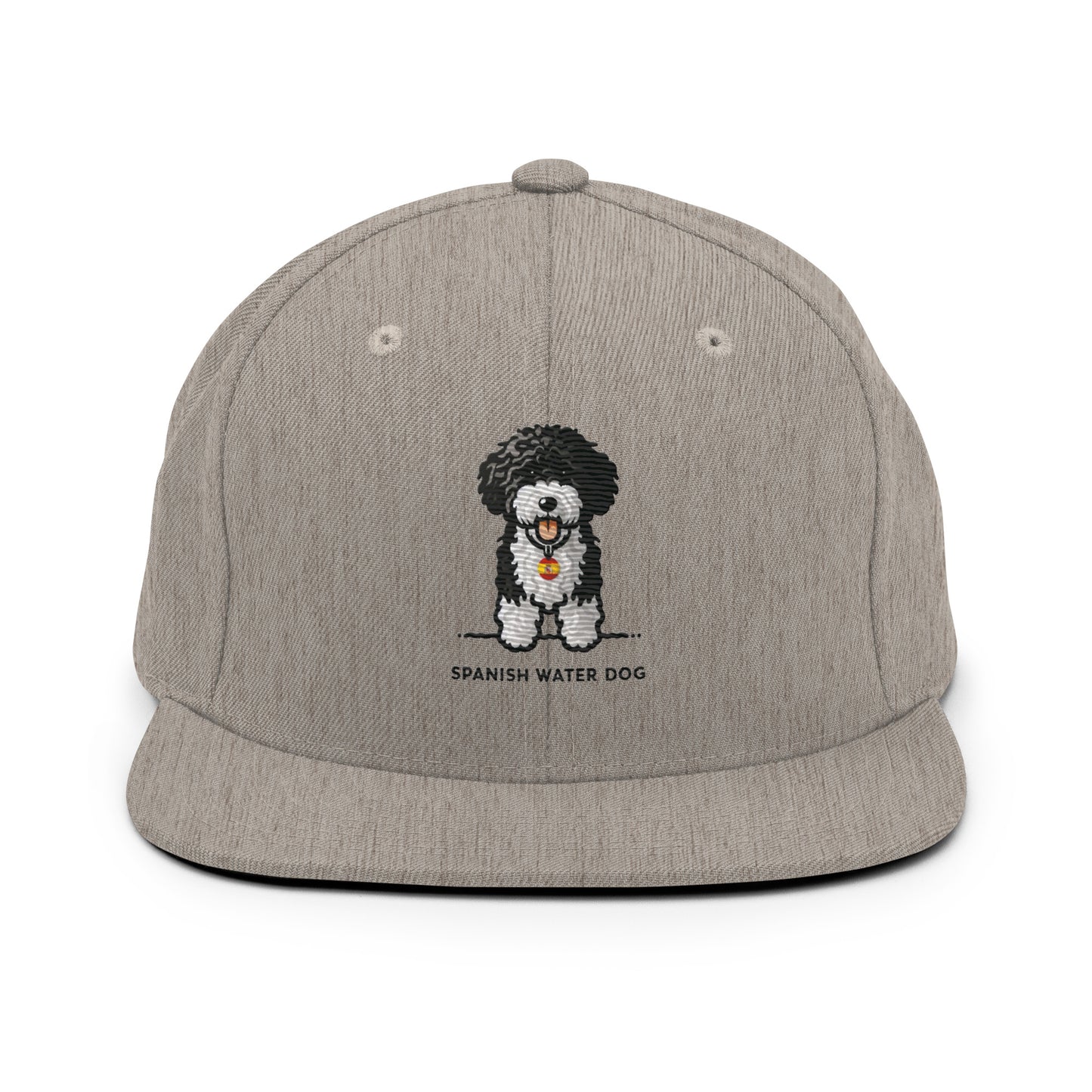 Gorra snapback water dog black & white