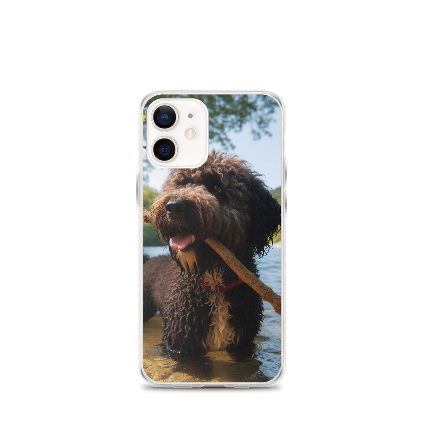 Funda transparente water dog palo