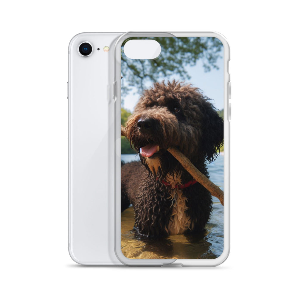 Funda transparente water dog palo