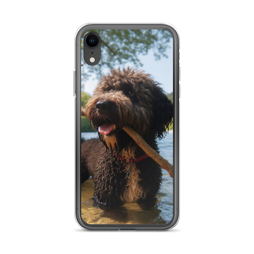 Funda transparente water dog palo