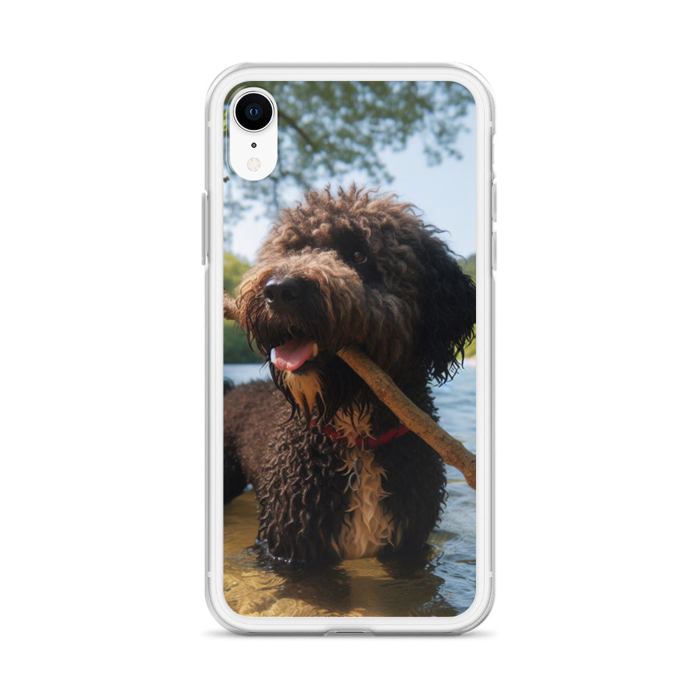 Funda transparente water dog palo