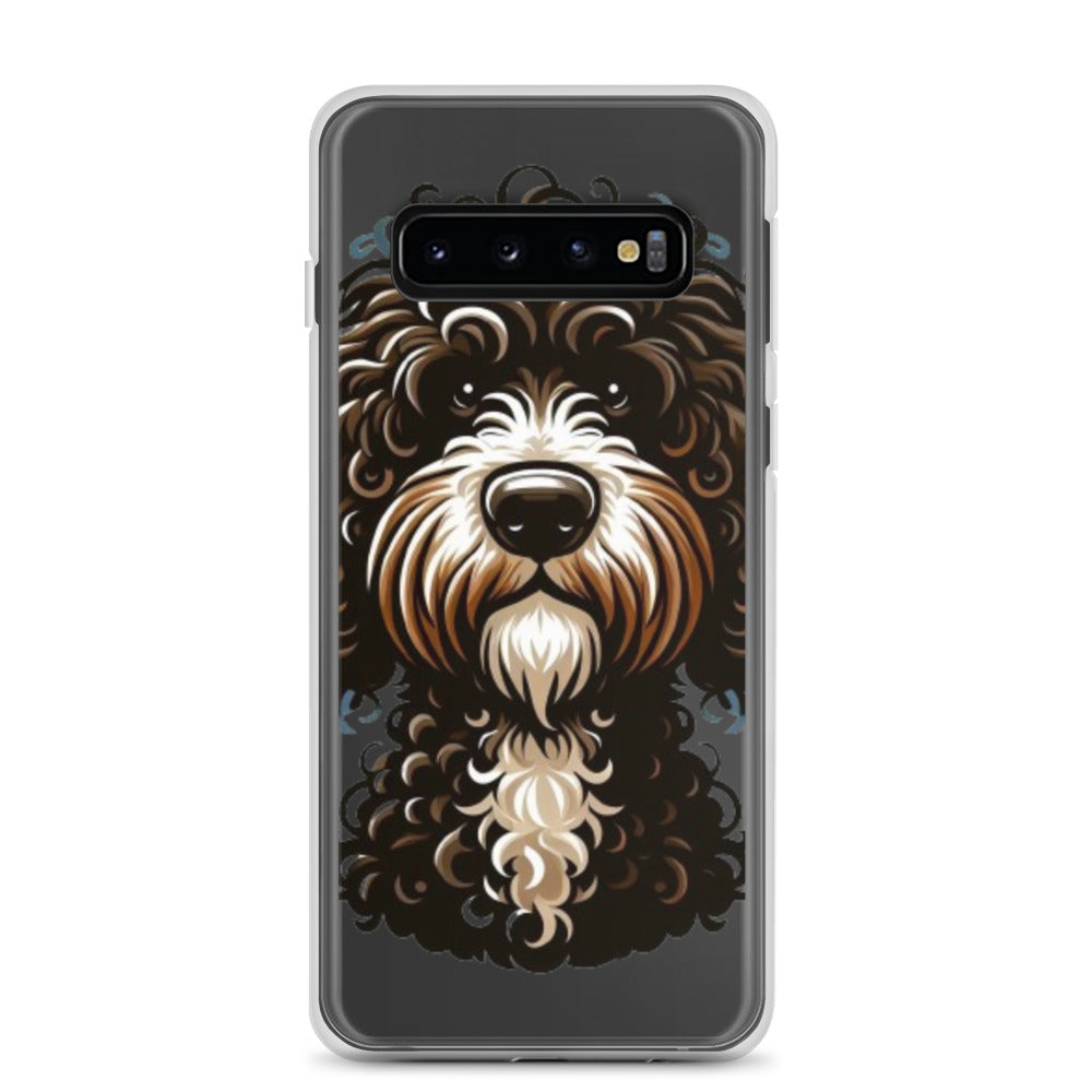 Funda transparente water dog sad