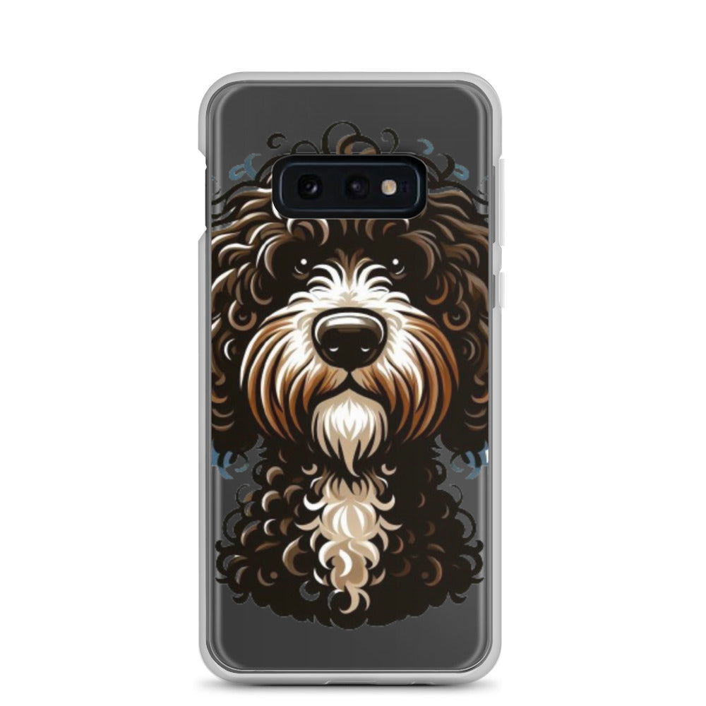 Funda transparente water dog sad