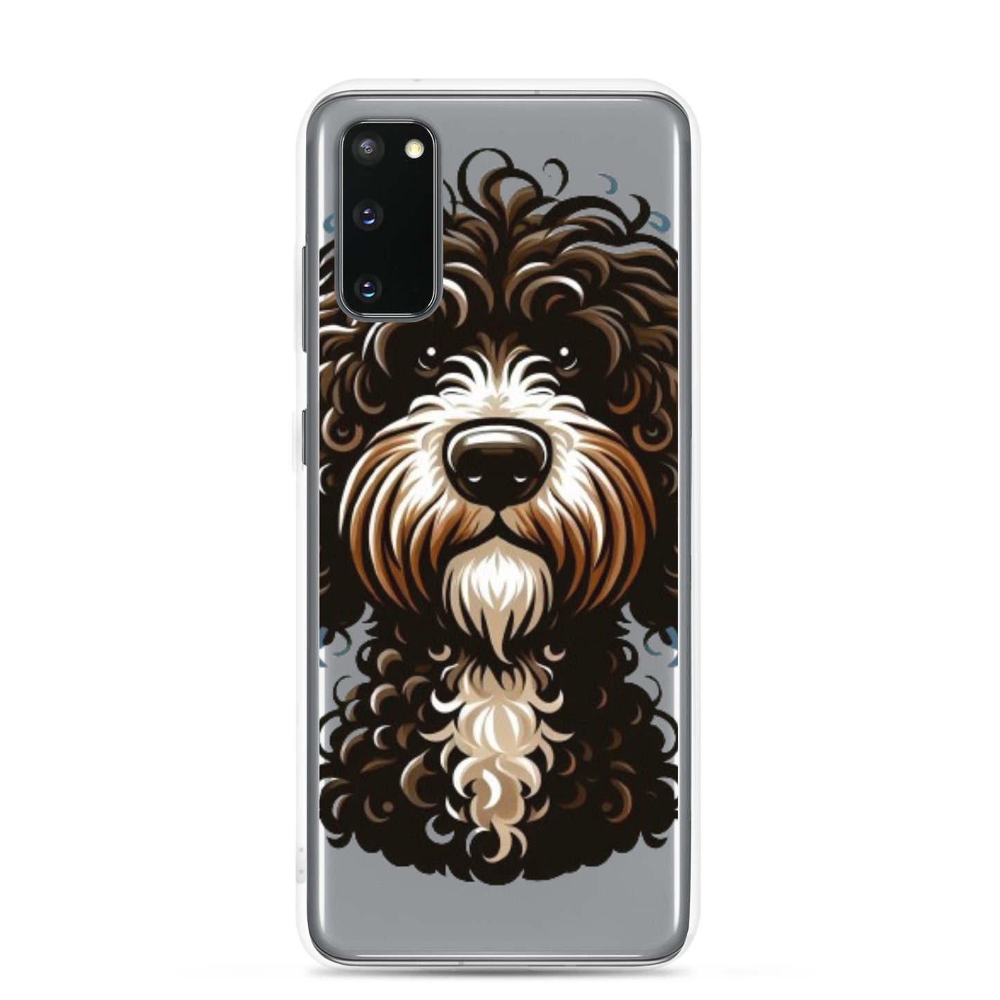 Funda transparente water dog sad