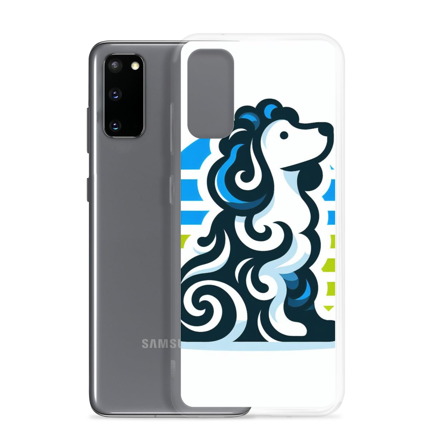 Funda transparente water dog pony