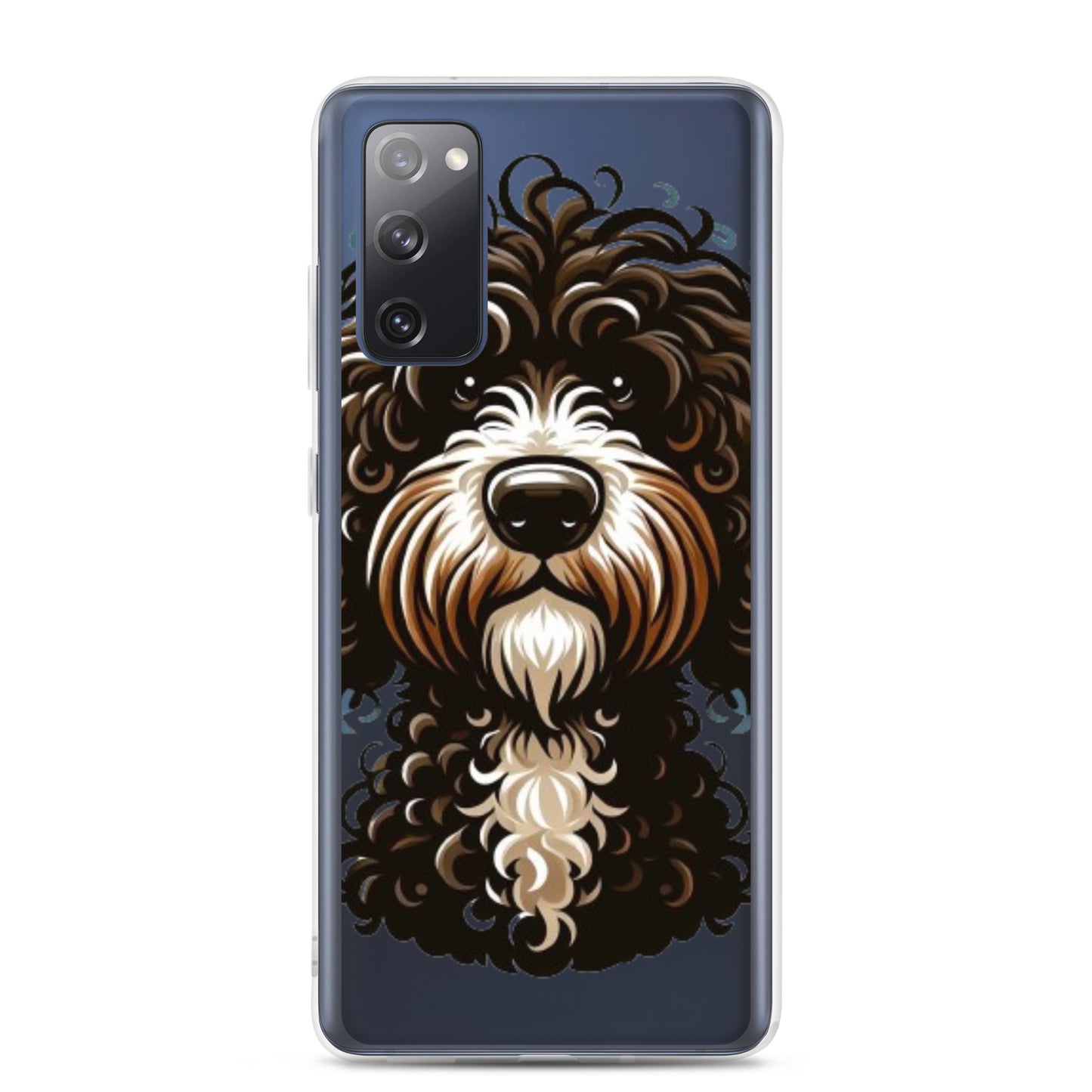 Funda transparente water dog sad