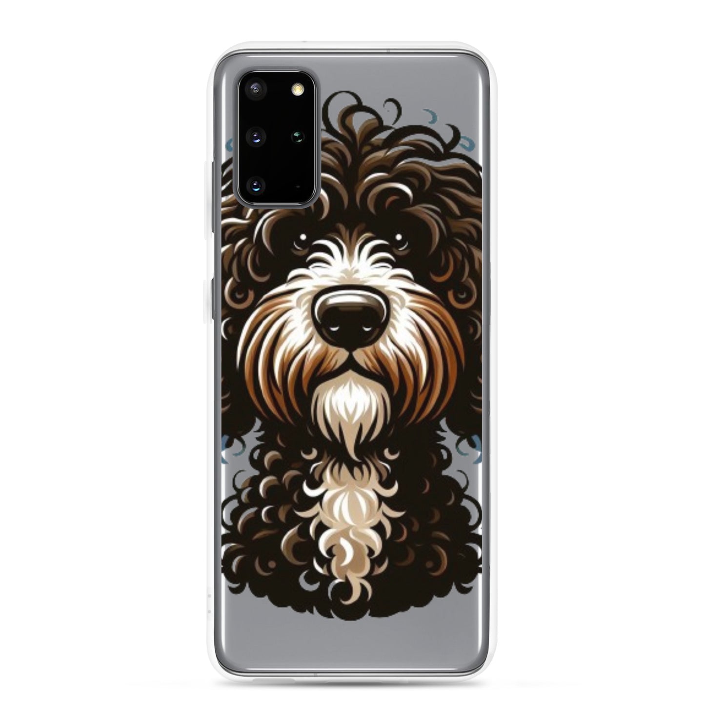 Funda transparente water dog sad