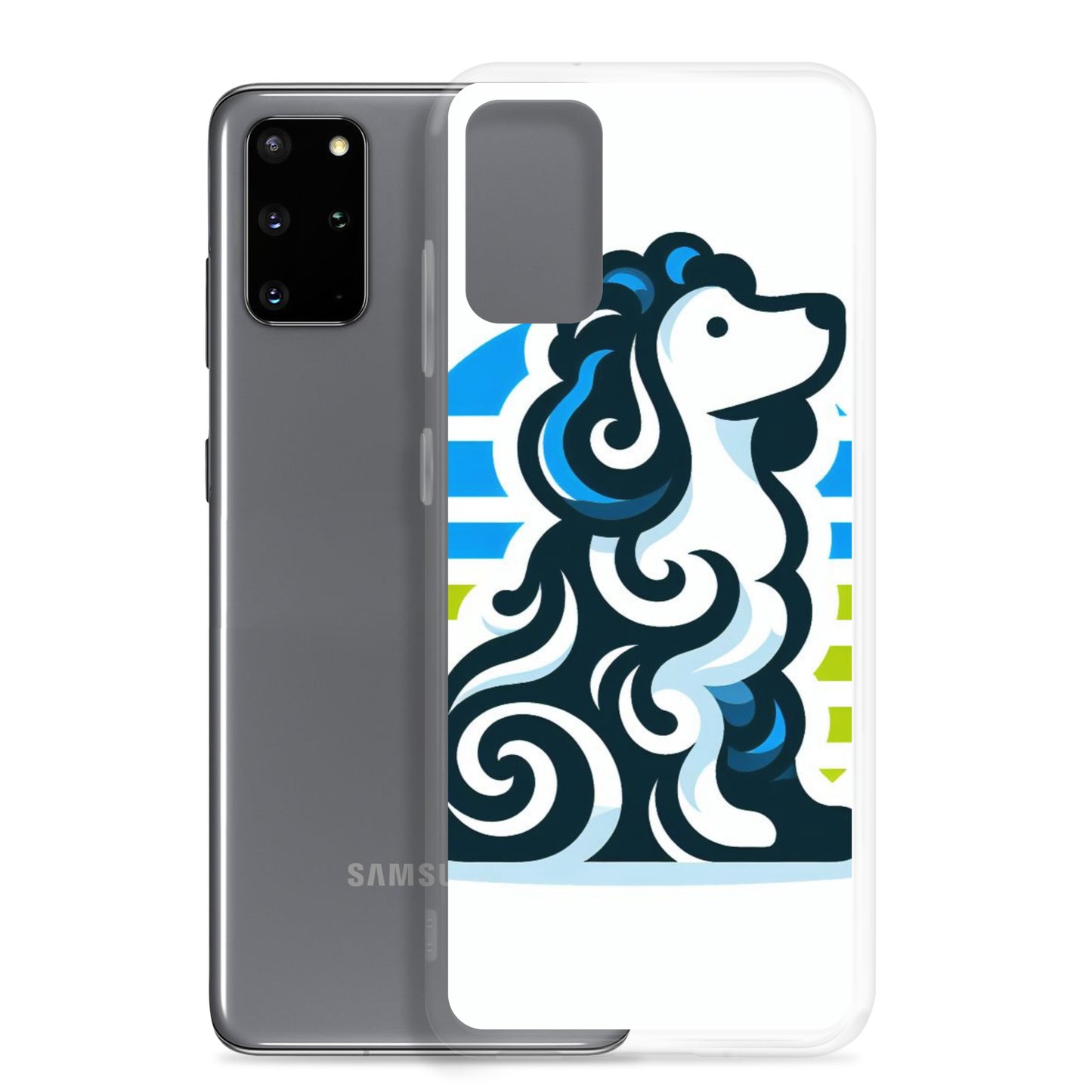 Funda transparente water dog pony