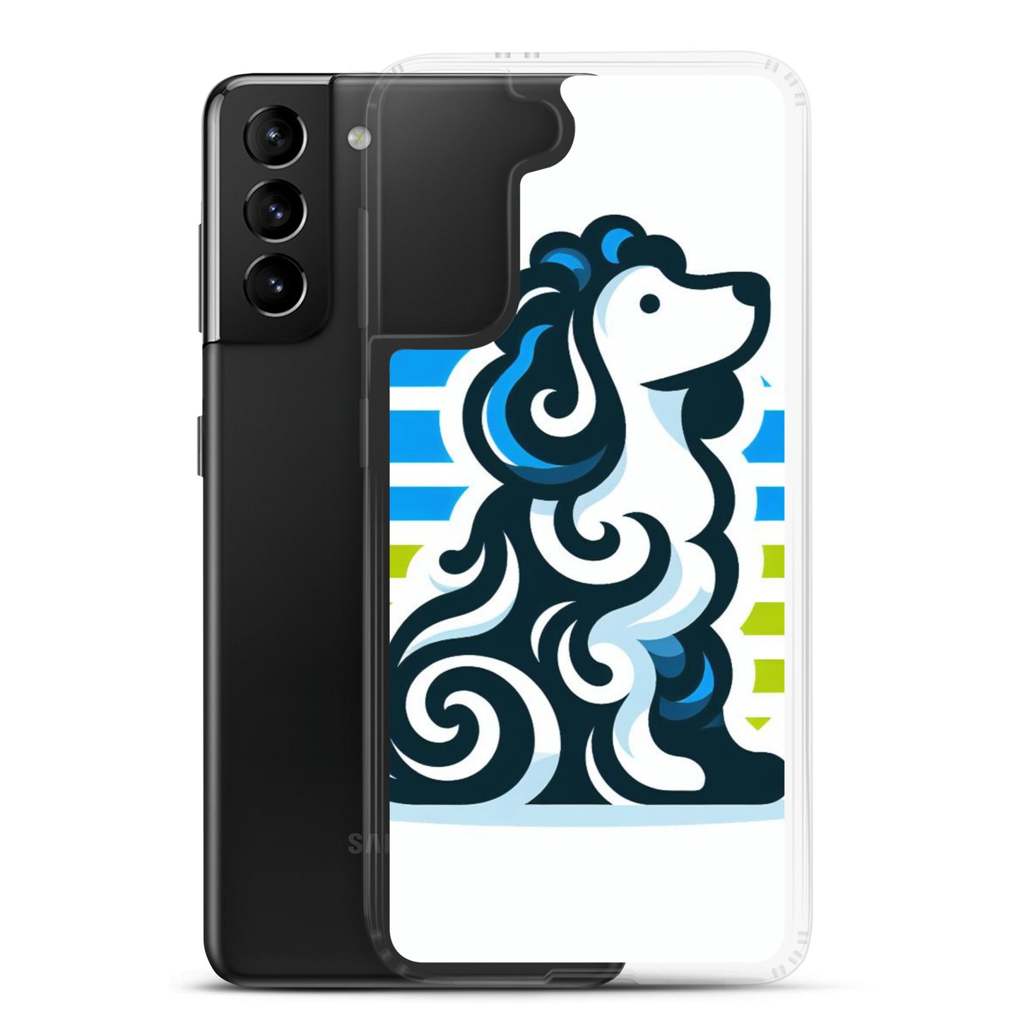 Funda transparente water dog pony