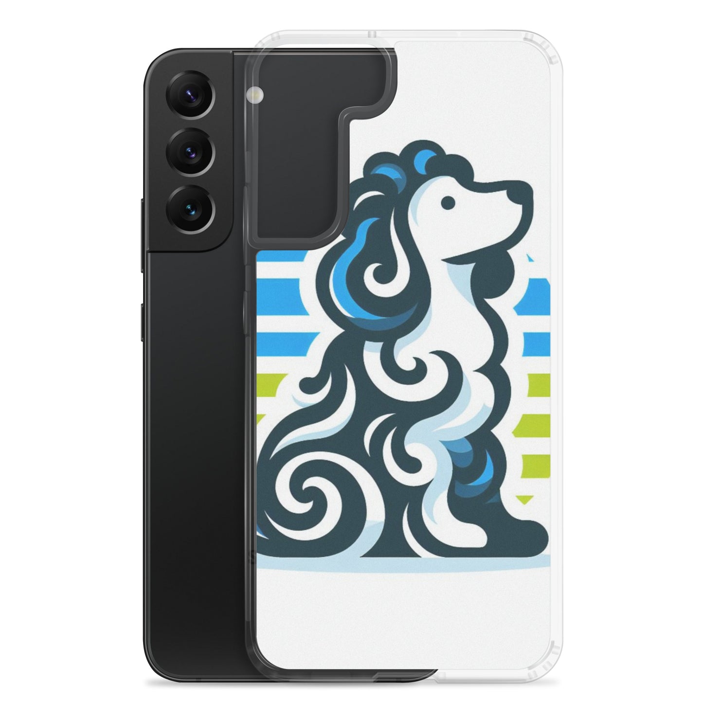 Funda transparente water dog pony