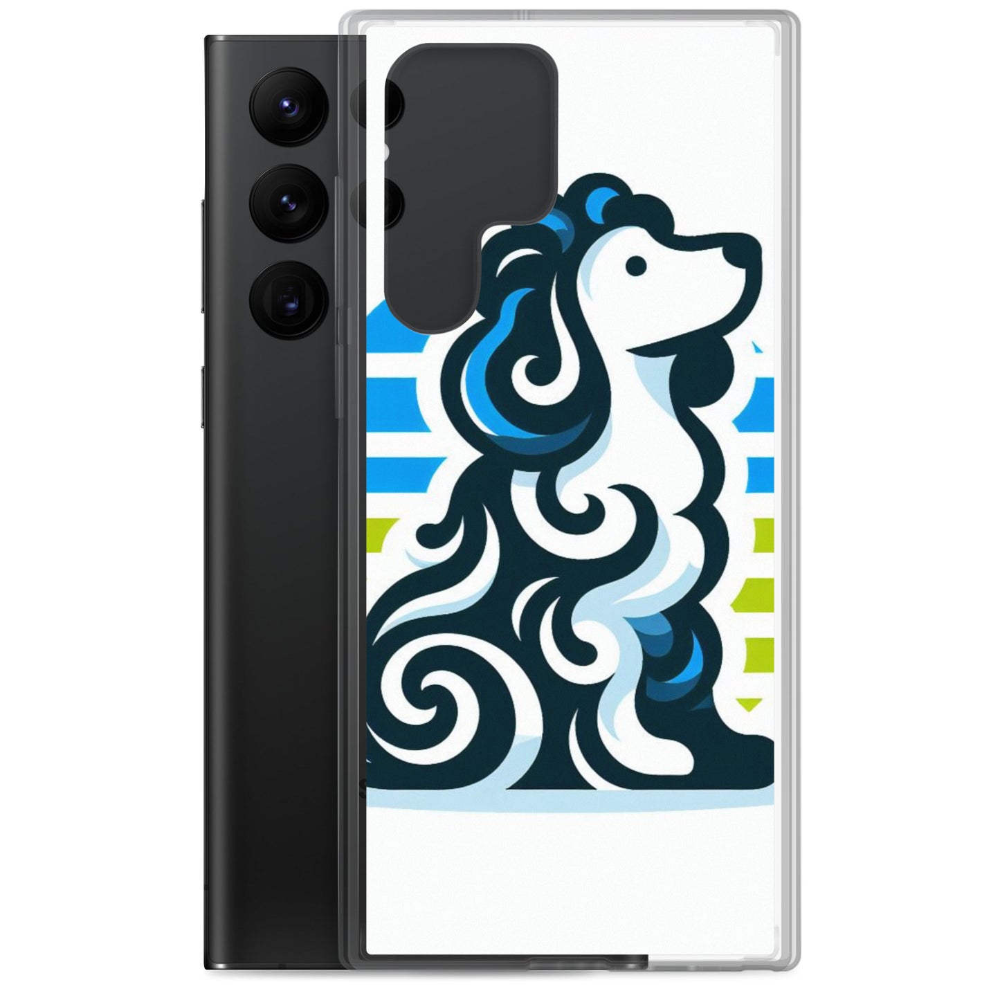 Funda transparente water dog pony