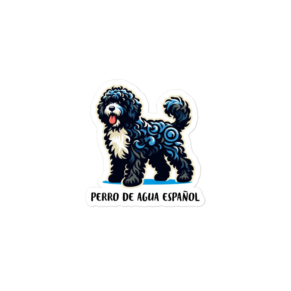 Pegatina water dog tipo