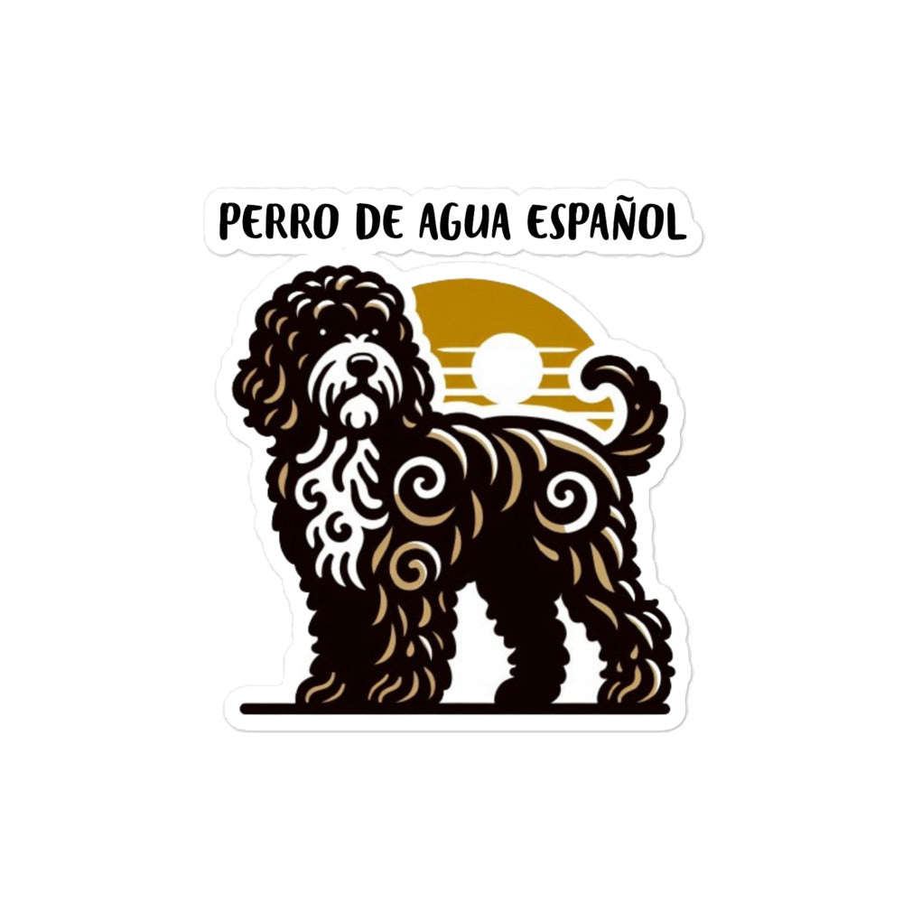 Pegatinas water dog show