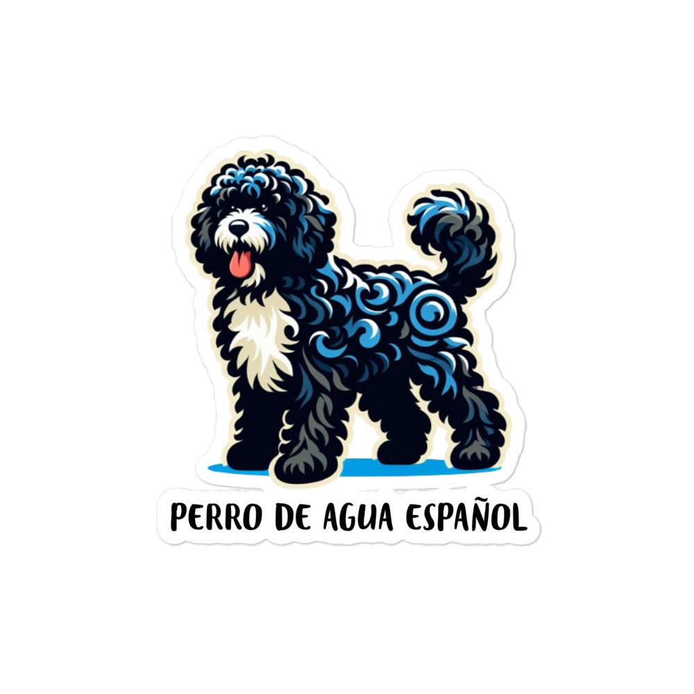 Pegatina water dog tipo