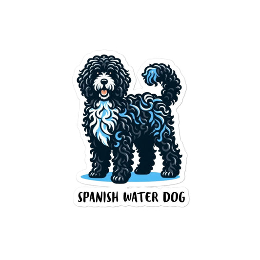 Pegatinas water dog yes