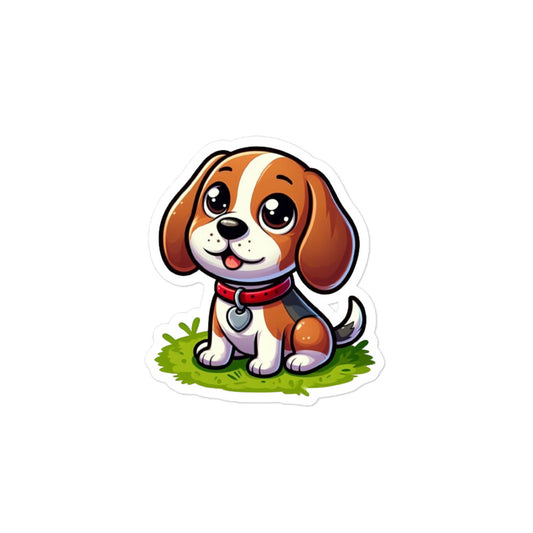 Pegatina beagle puppy